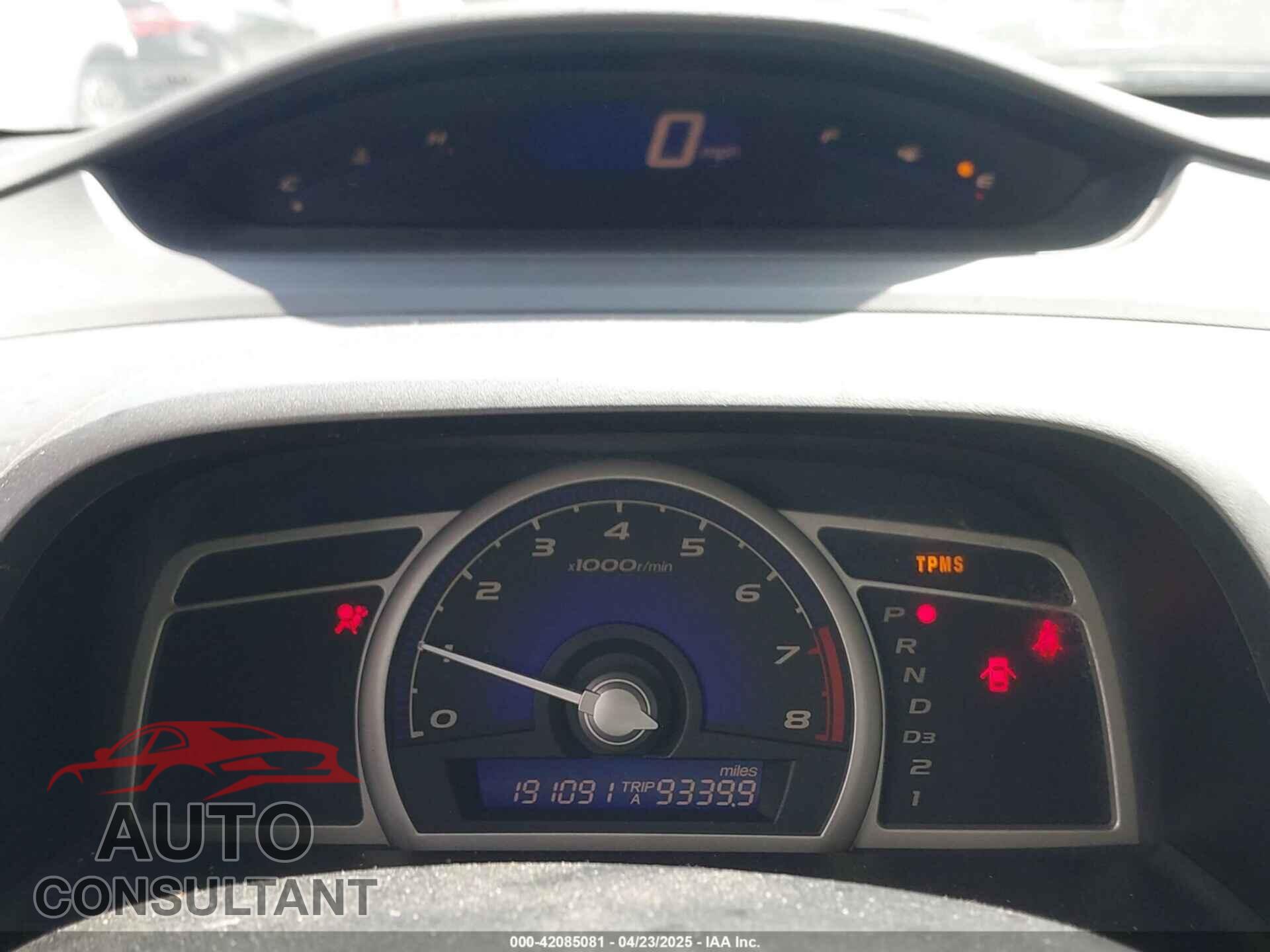 HONDA CIVIC 2011 - 2HGFA1F55BH301606