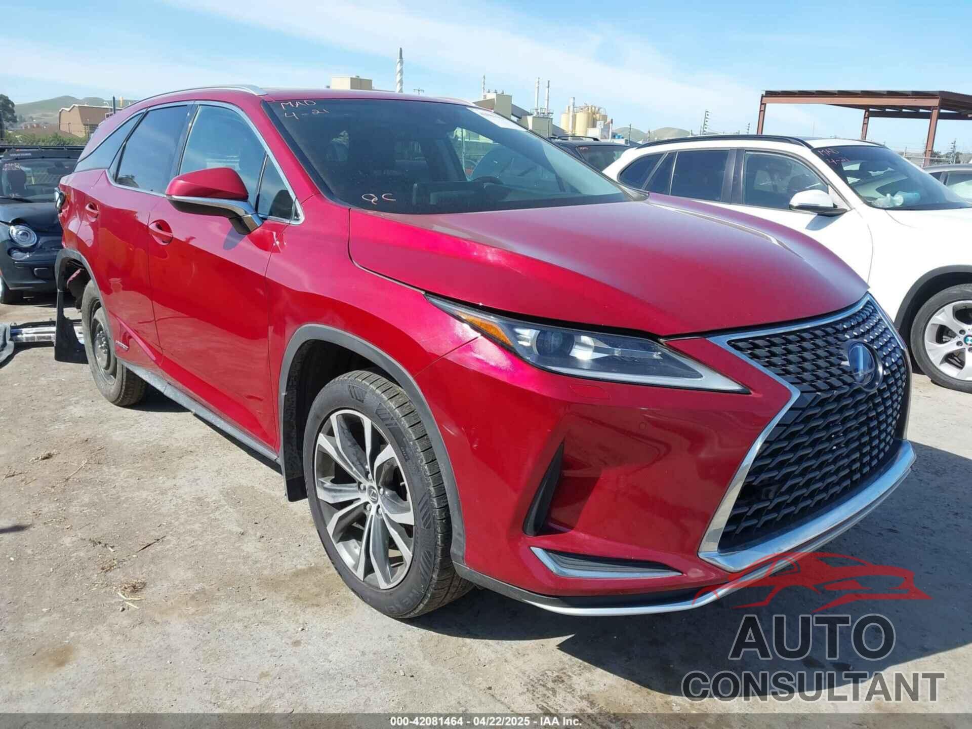 LEXUS RX 450HL 2020 - JTJHGKFA9L2011594