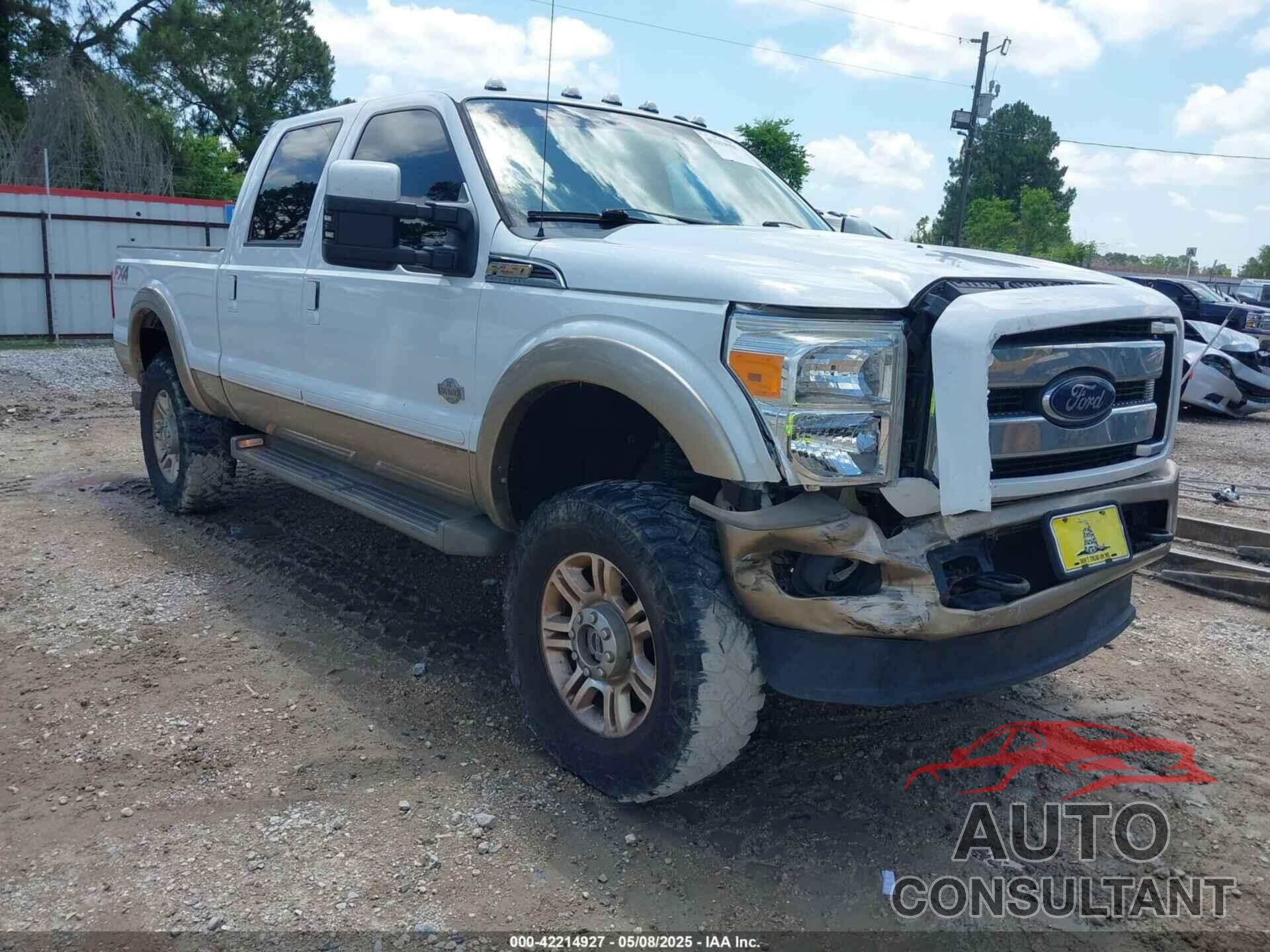 FORD F-250 2013 - 1FT7W2BT9DEB12157