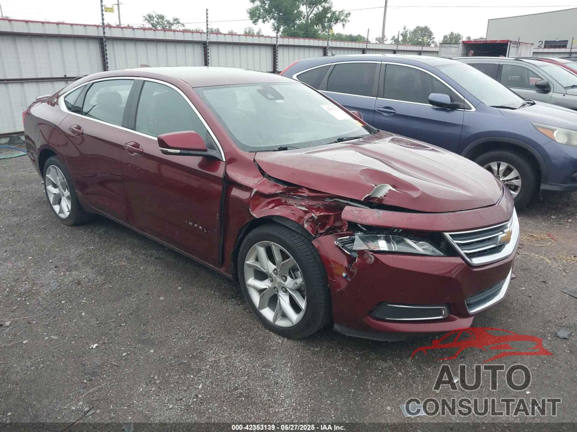 CHEVROLET IMPALA 2017 - 2G1105S37H9105833