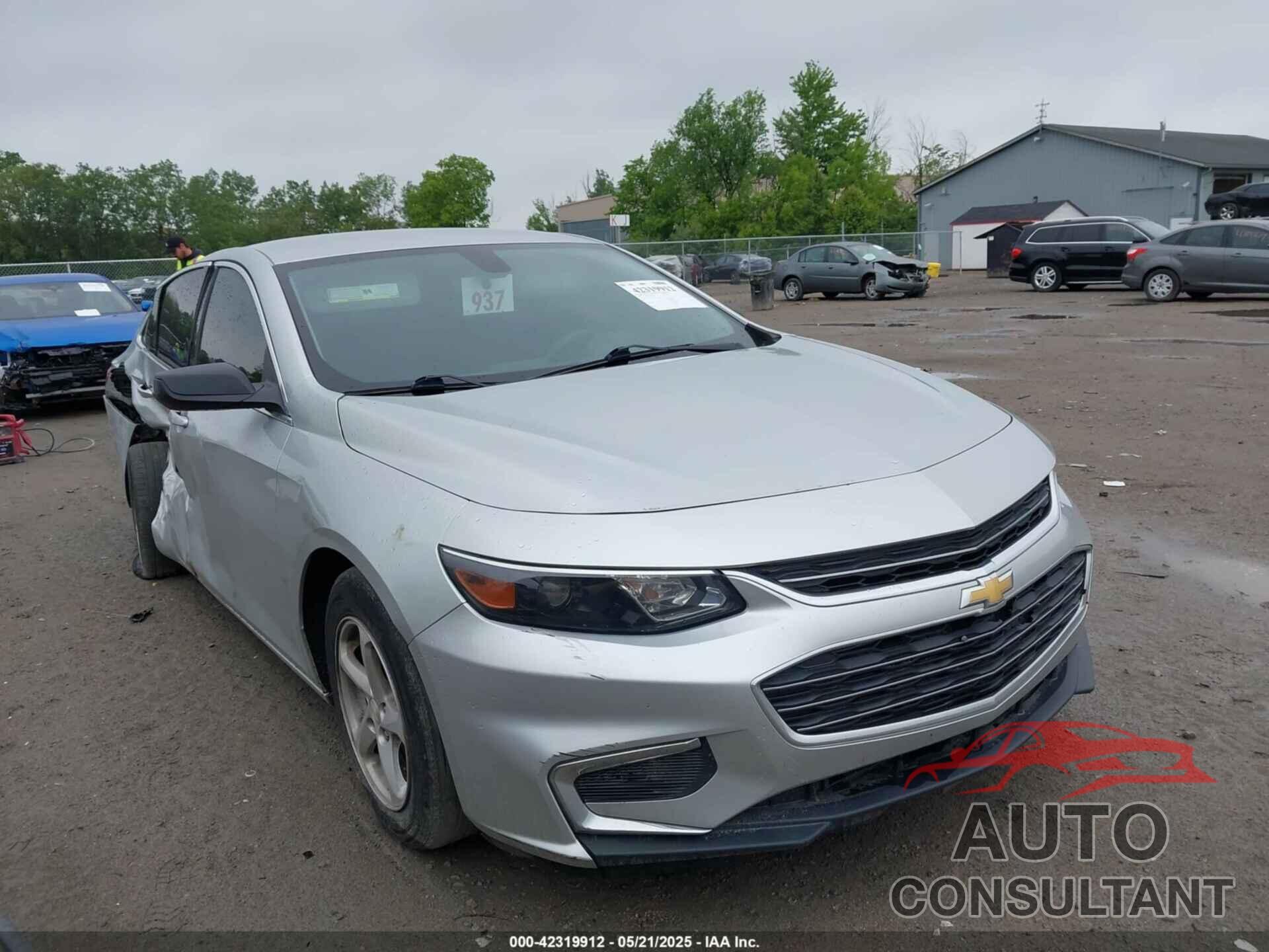 CHEVROLET MALIBU 2016 - 1G1ZB5STXGF213379