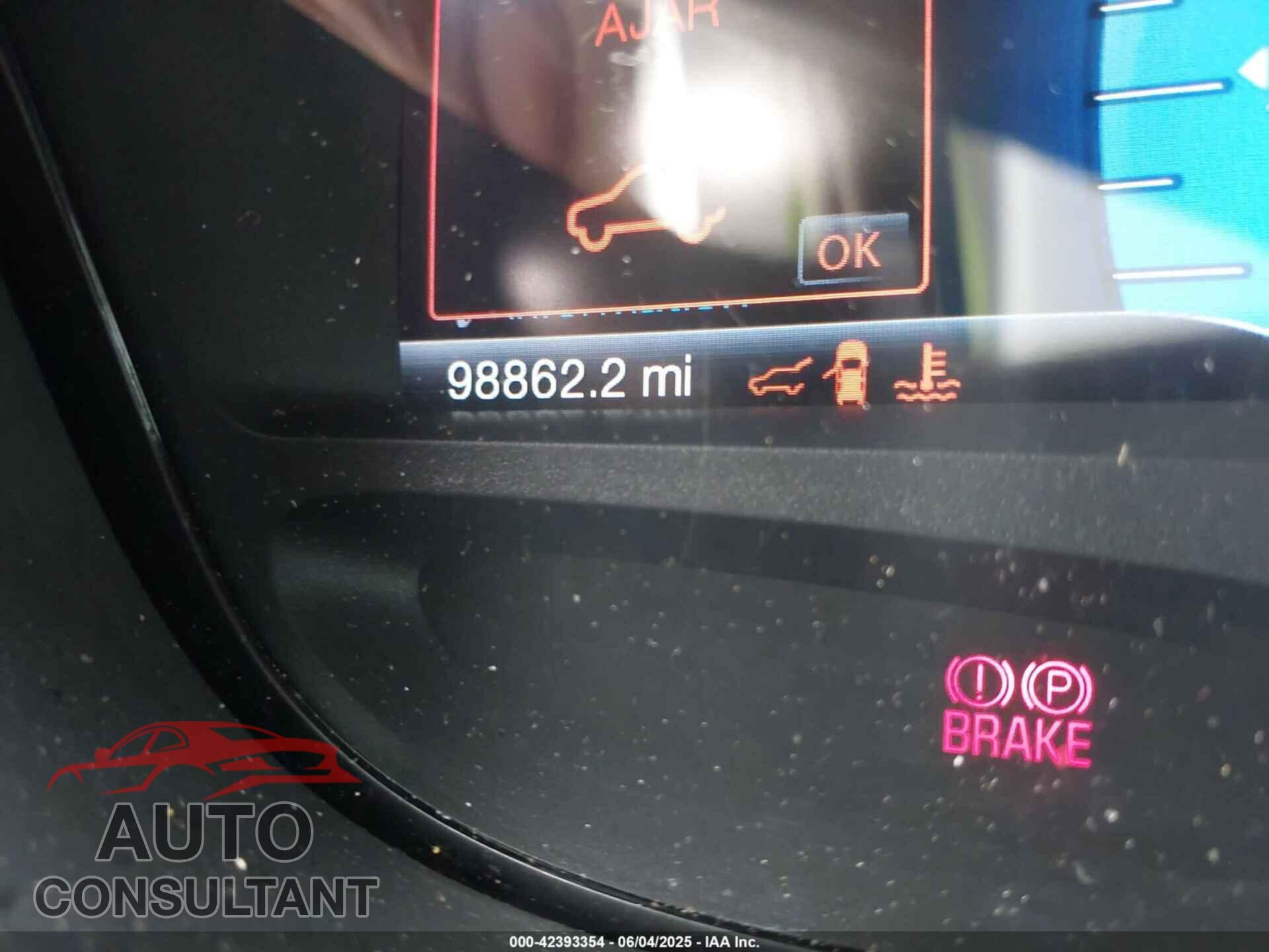 FORD EDGE 2013 - 2FMDK3KC6DBC11630