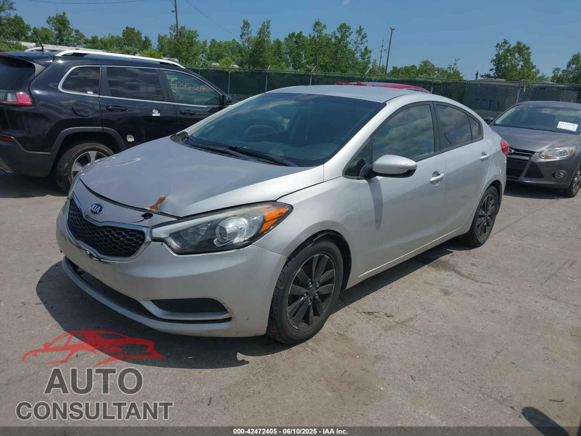 KIA FORTE 2016 - KNAFK4A61G5534116