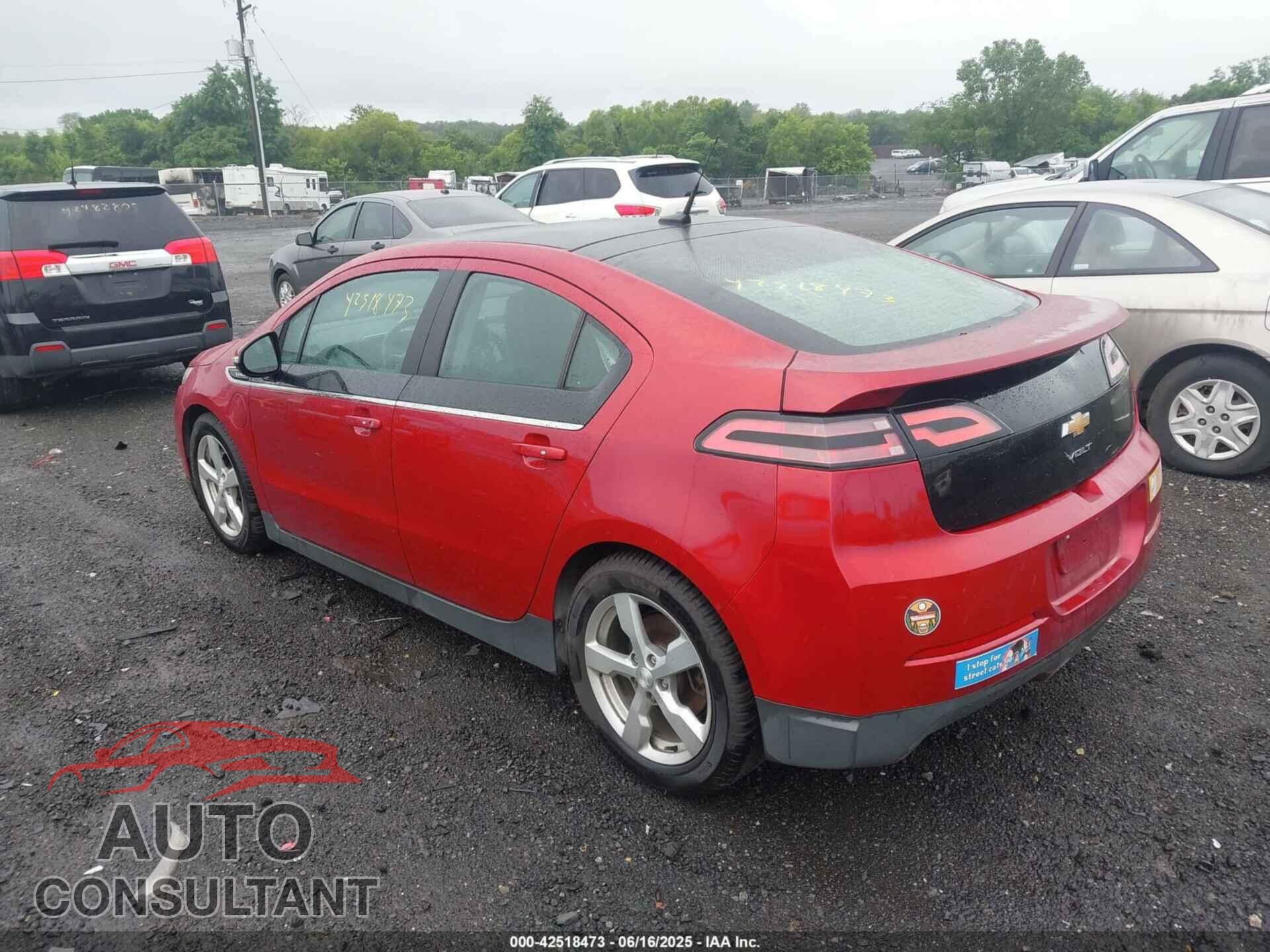 CHEVROLET VOLT 2012 - 1G1RD6E42CU117160