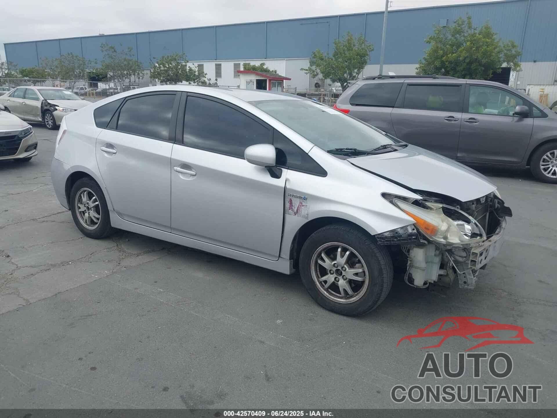 TOYOTA PRIUS 2010 - JTDKN3DU3A0226981