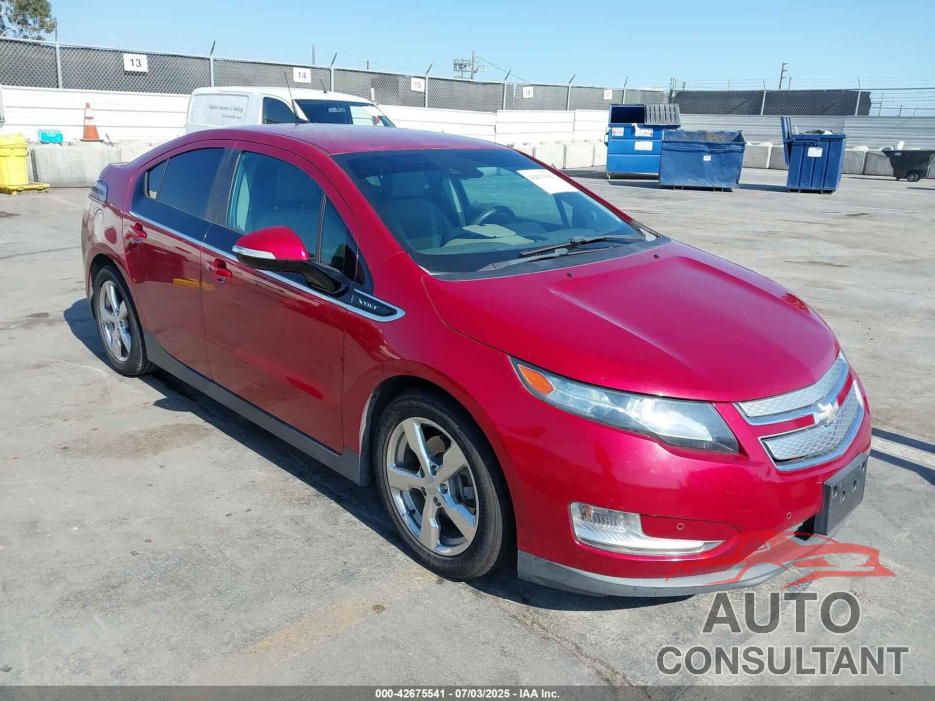 CHEVROLET VOLT 2013 - 1G1RH6E41DU119665