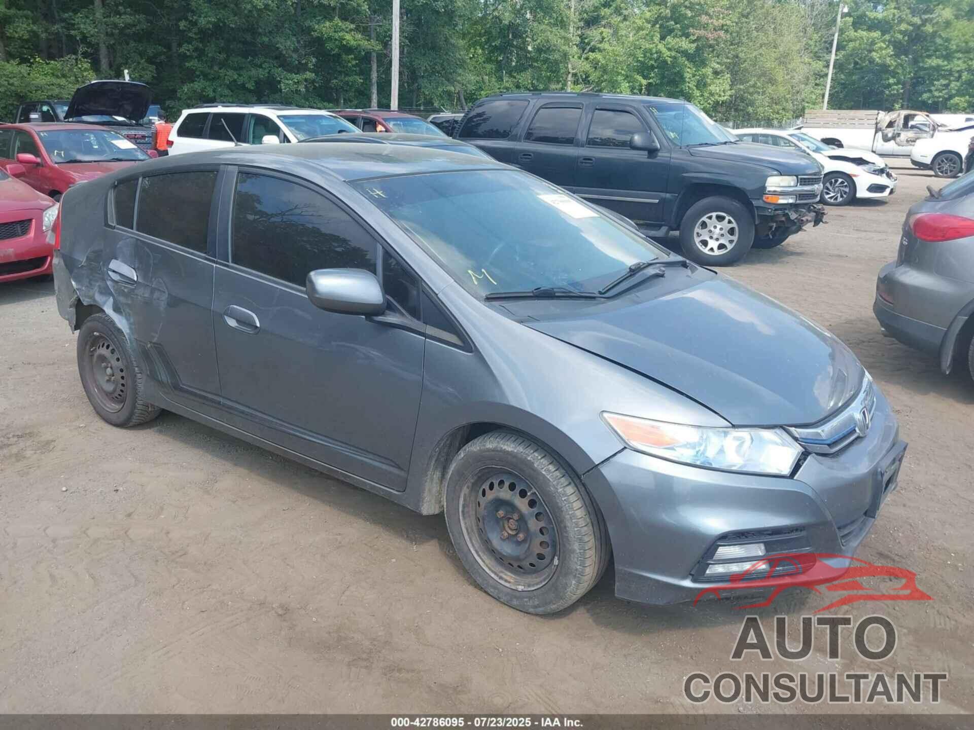 HONDA INSIGHT 2012 - JHMZE2H50CS006375