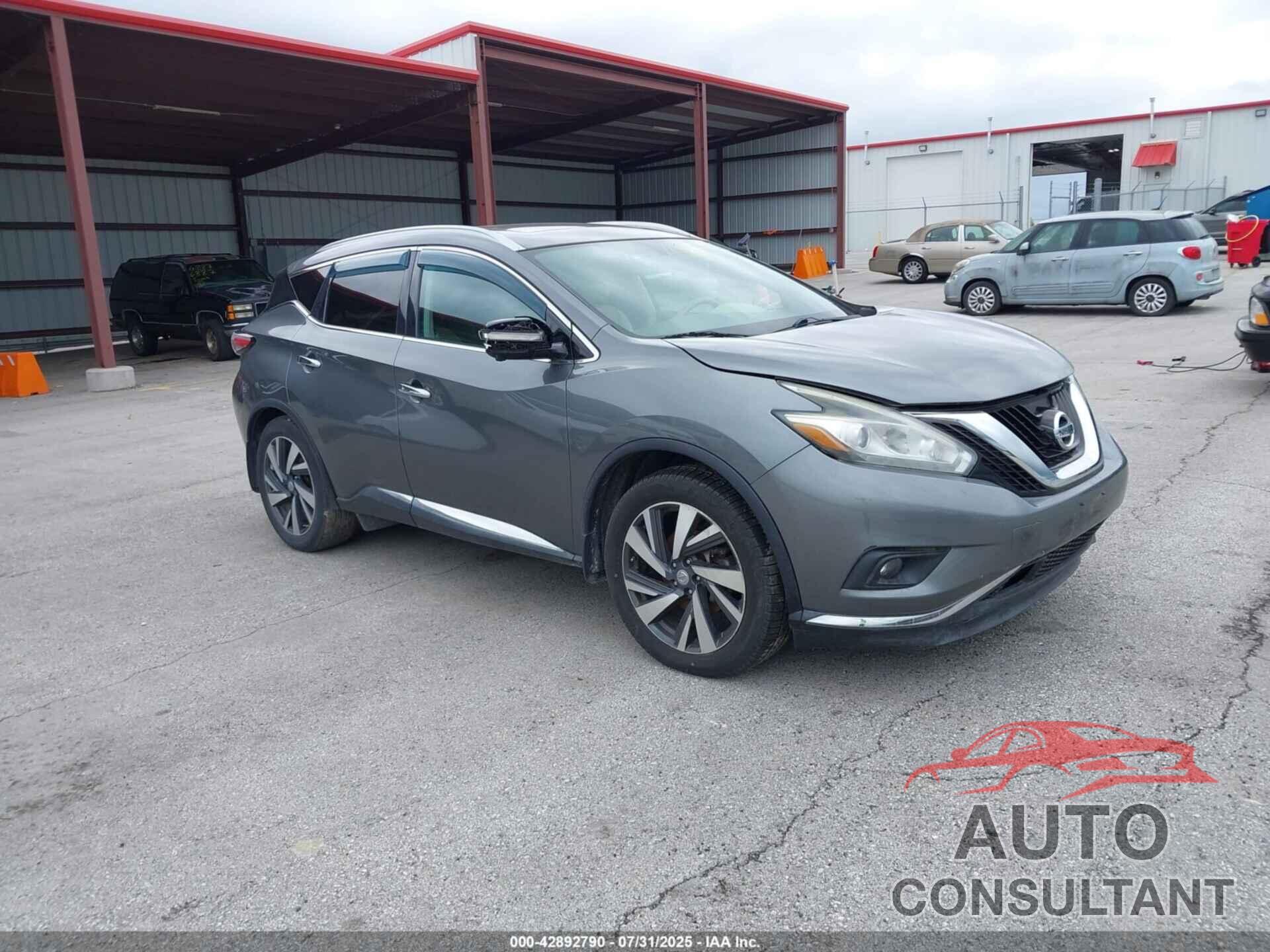 NISSAN MURANO 2015 - 5N1AZ2MH1FN254426