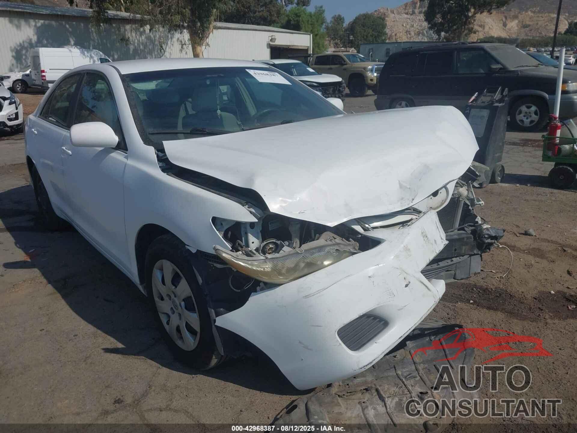 TOYOTA CAMRY 2010 - 4T1BF3EK2AU519379