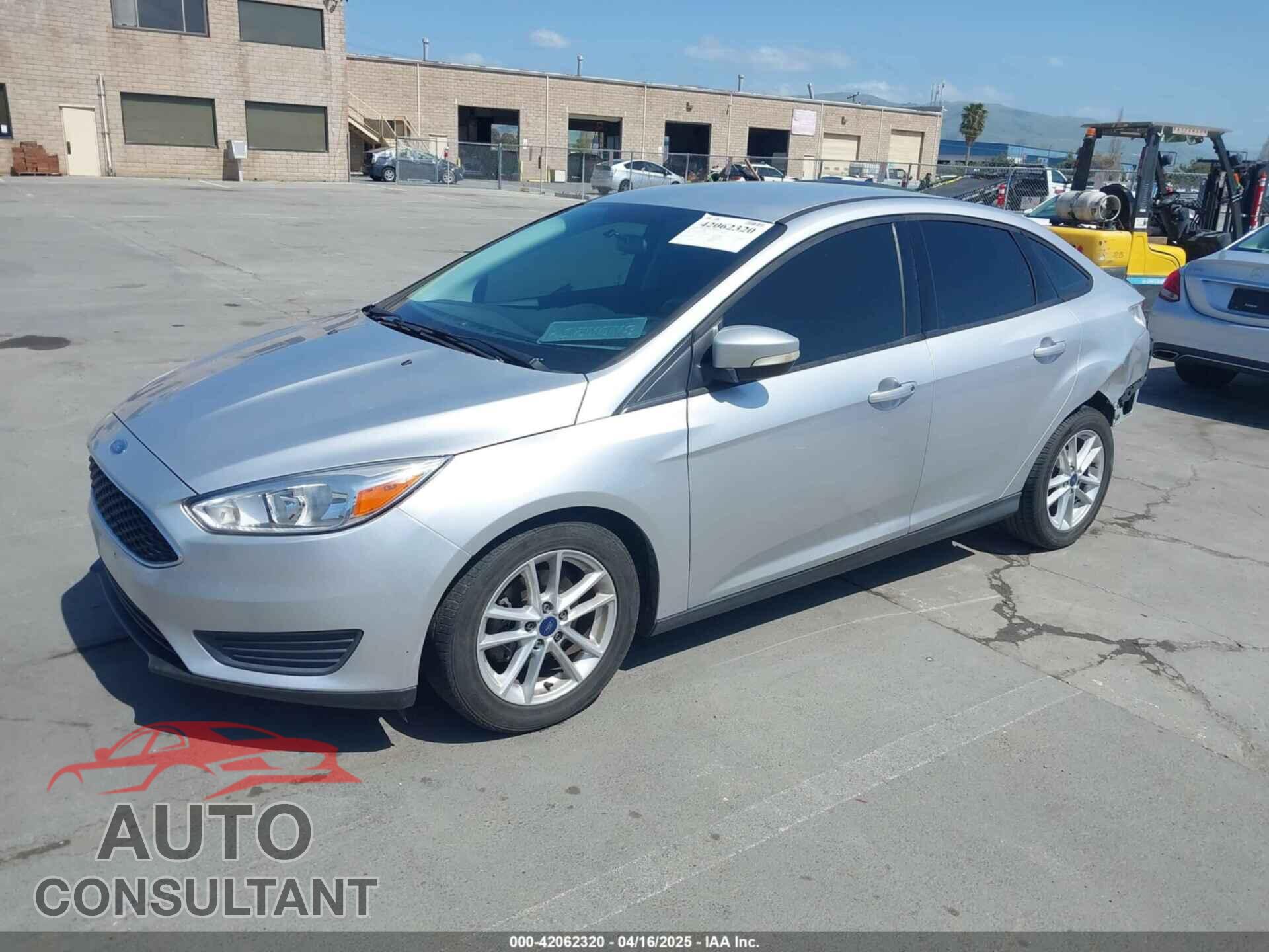 FORD FOCUS 2016 - 1FADP3F27GL322186