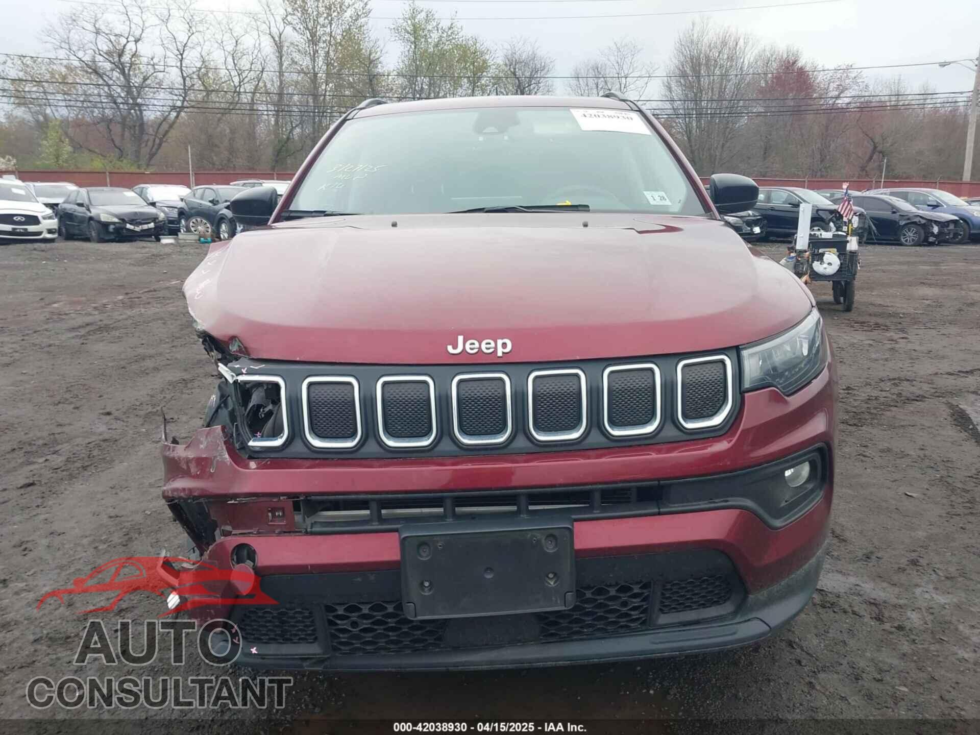 JEEP COMPASS 2022 - 3C4NJDBB7NT206323
