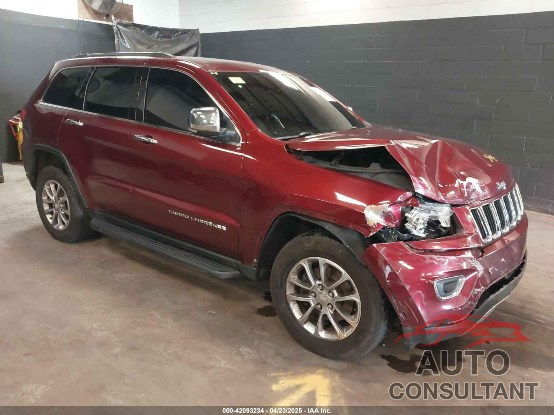 JEEP GRAND CHEROKEE 2016 - 1C4RJFBG4GC410097