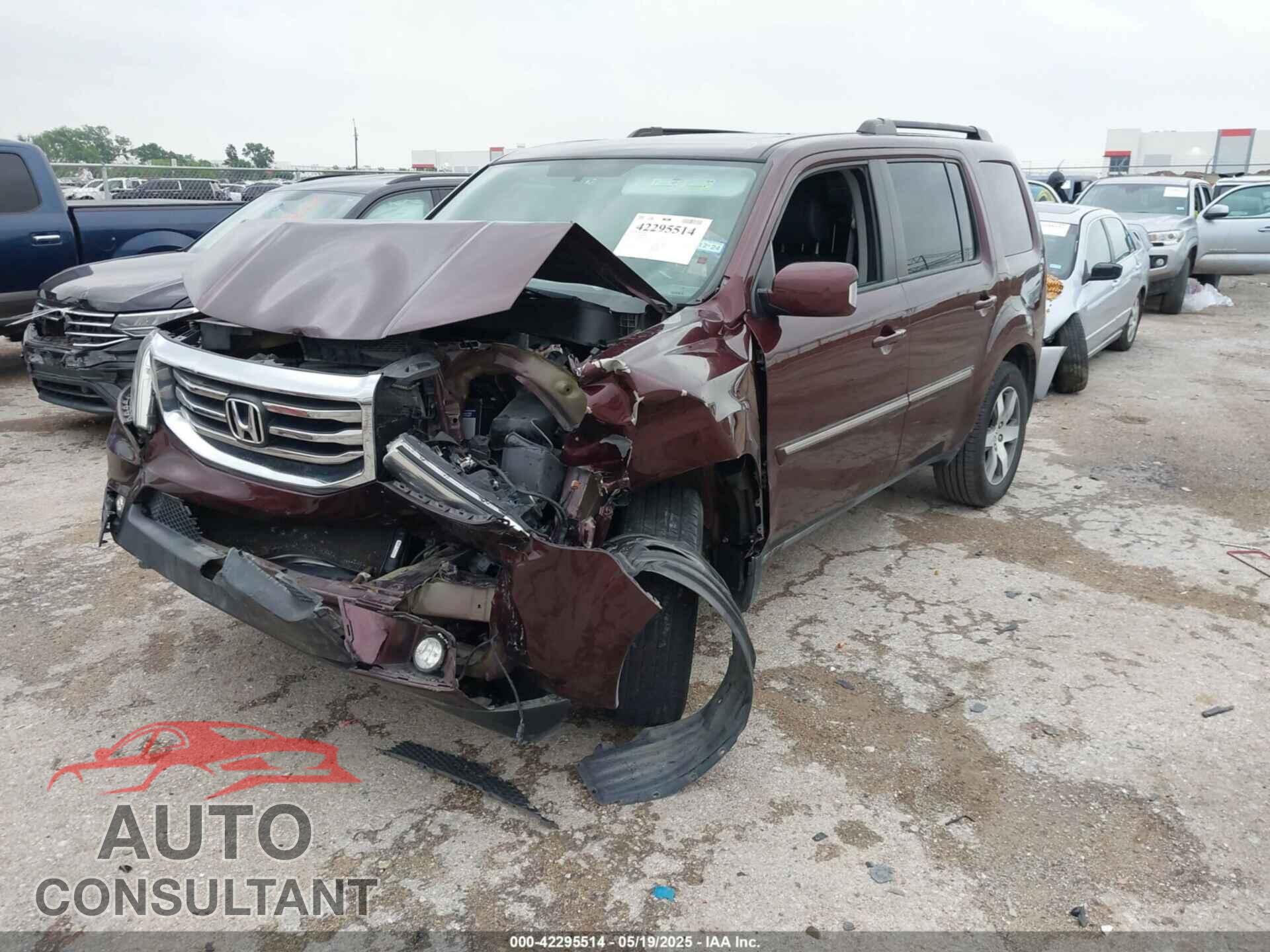 HONDA PILOT 2014 - 5FNYF3H96EB024527