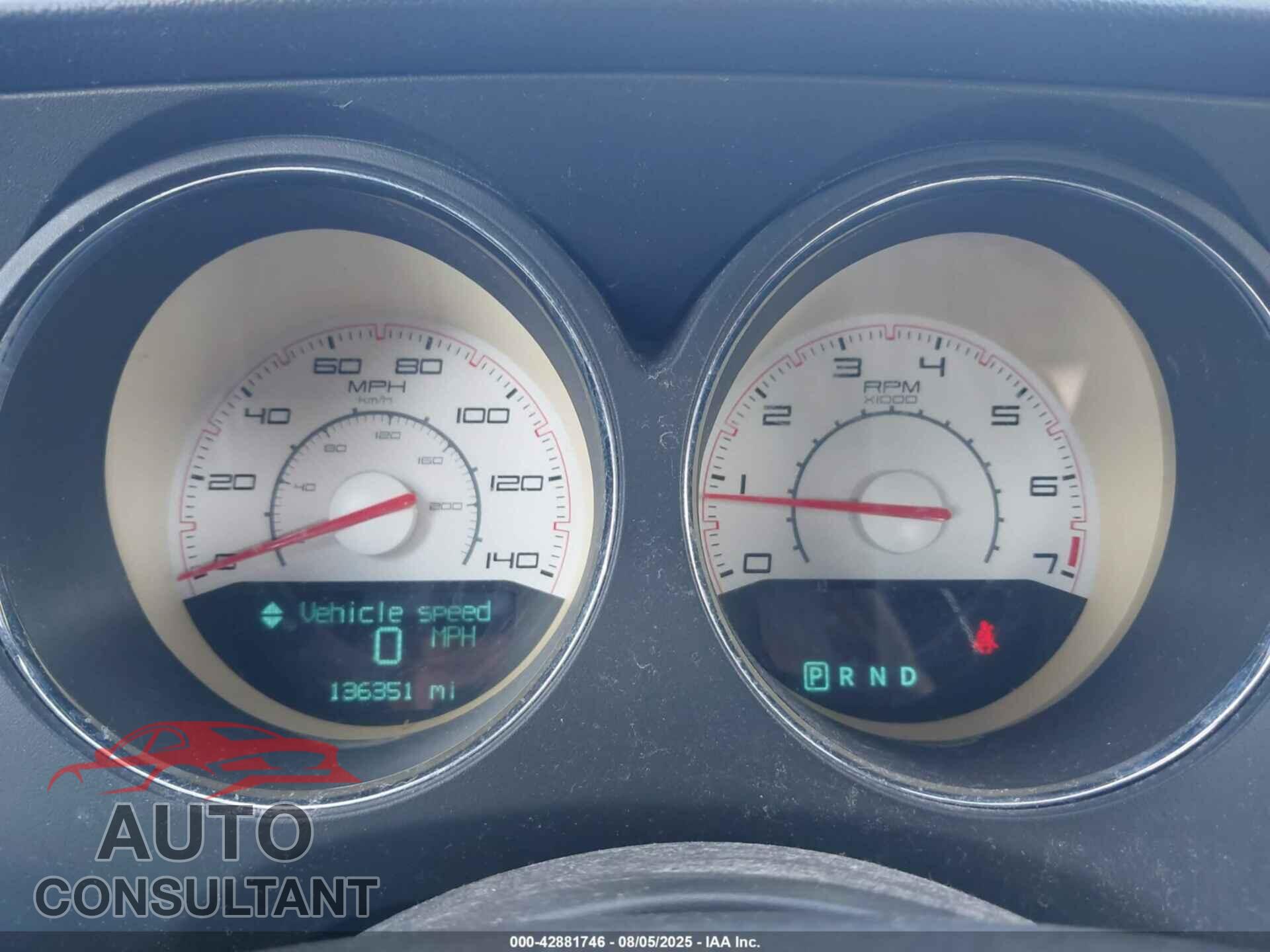 DODGE CHALLENGER 2012 - 2C3CDYAG7CH157931
