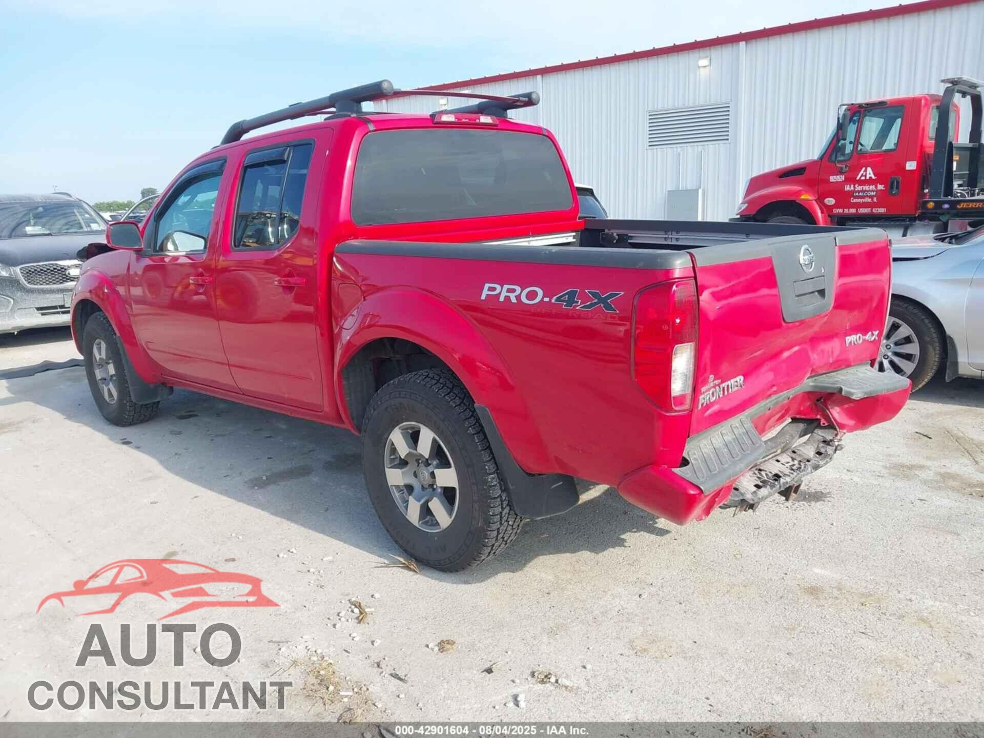 NISSAN FRONTIER 2011 - 1N6AD0EV6BC445628