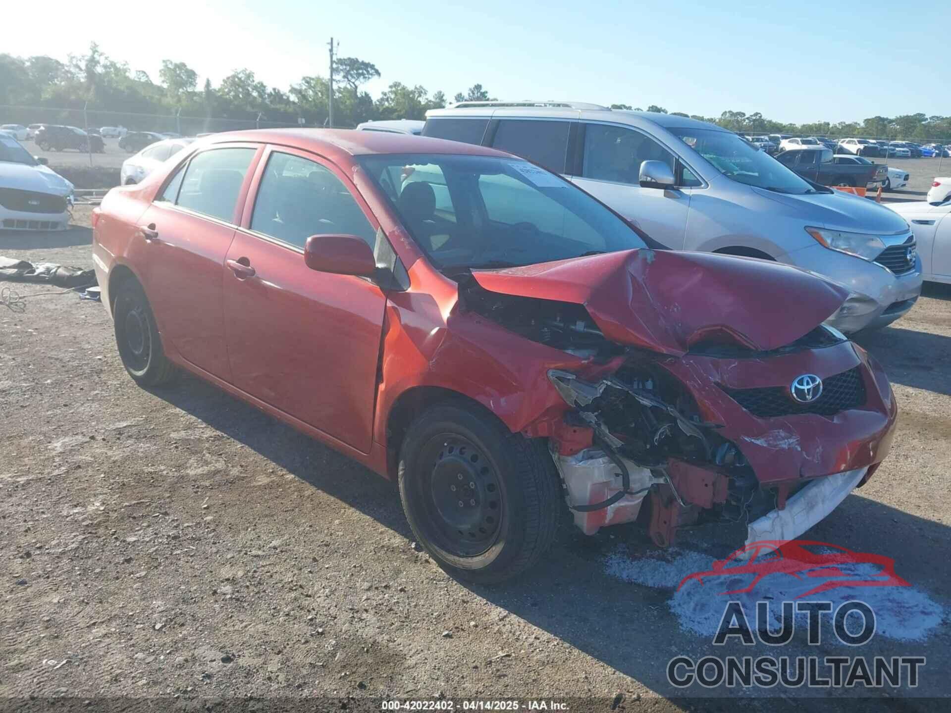 TOYOTA COROLLA 2010 - JTDBU4EE5AJ067035