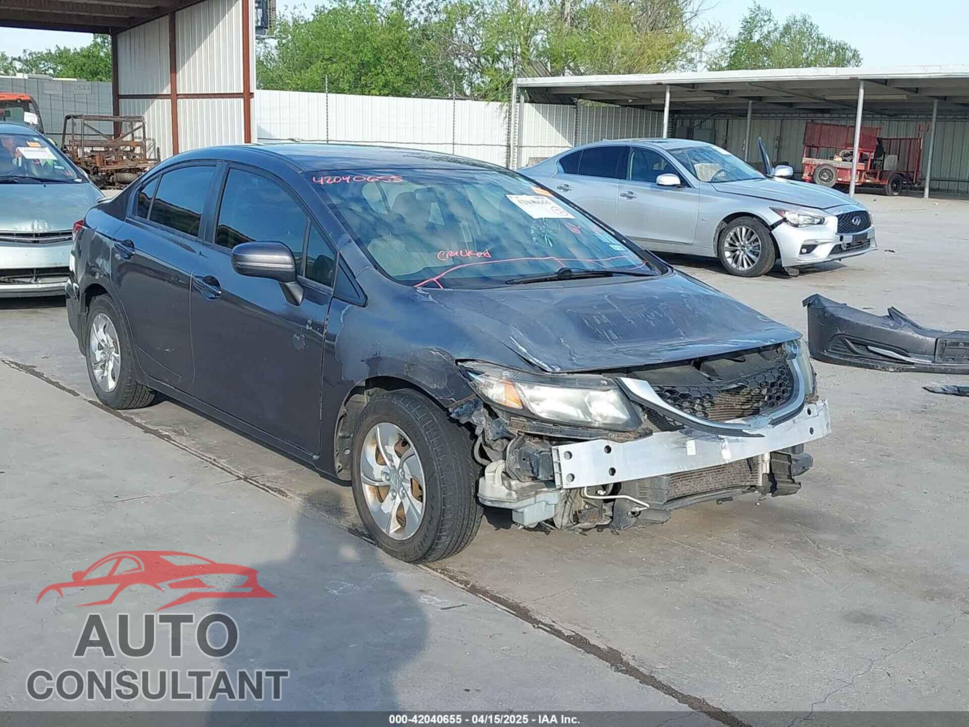 HONDA CIVIC 2014 - 19XFB2F59EE026159