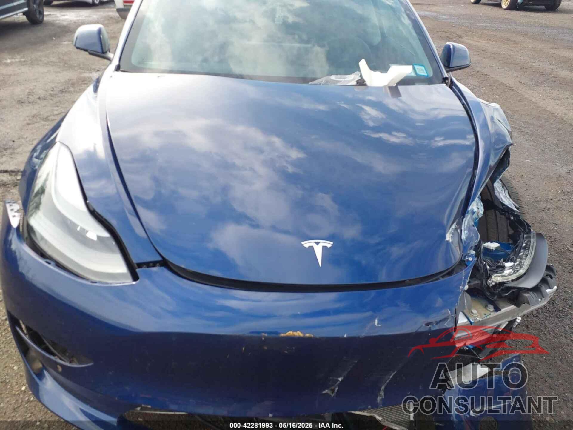 TESLA MODEL 3 2022 - 5YJ3E1EB2NF193808
