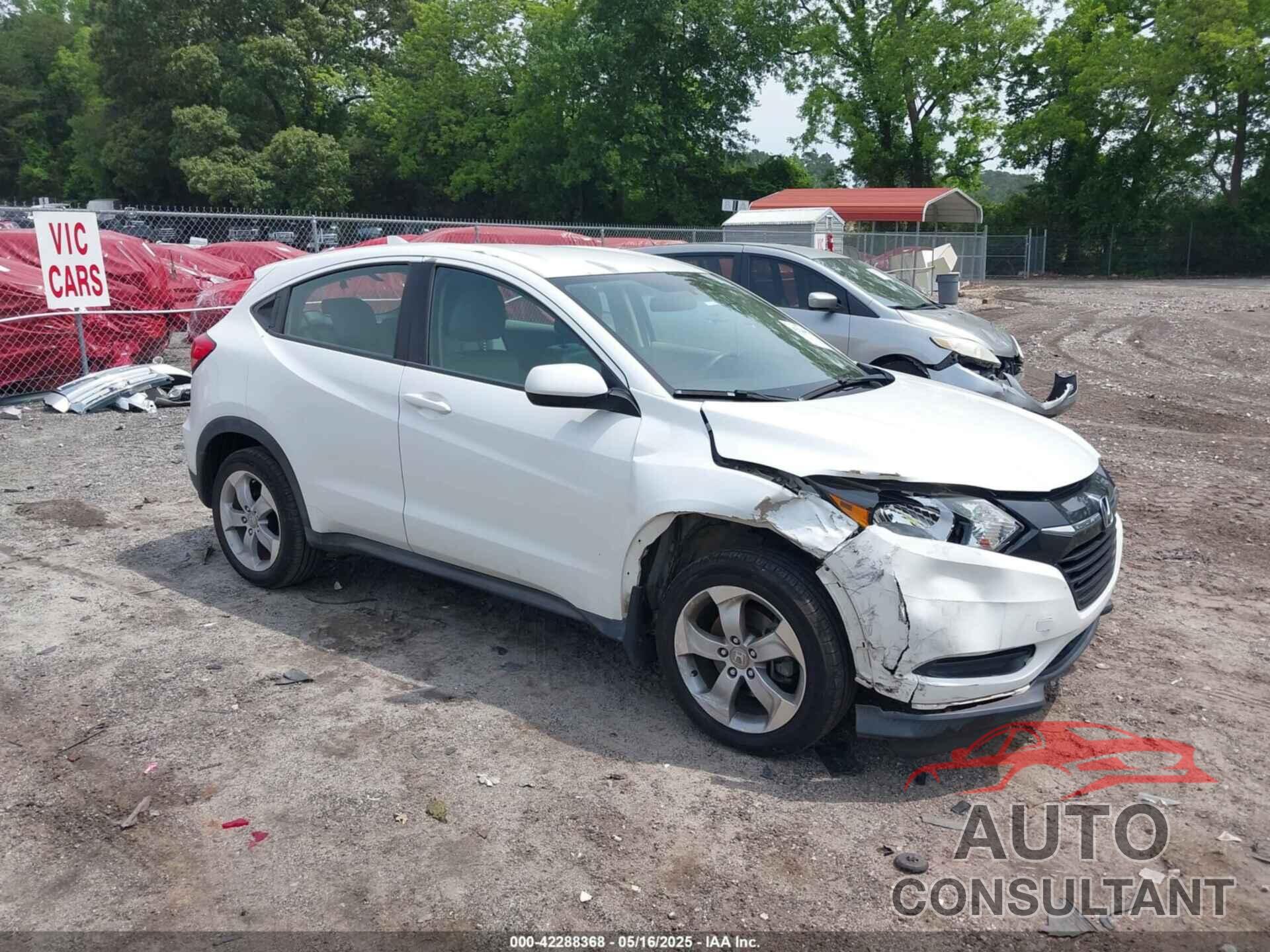 HONDA HR-V 2016 - 3CZRU5H37GM730562