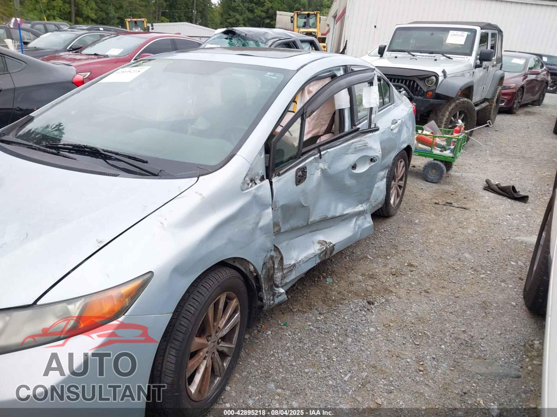 HONDA CIVIC 2012 - 19XFB2F89CE038190