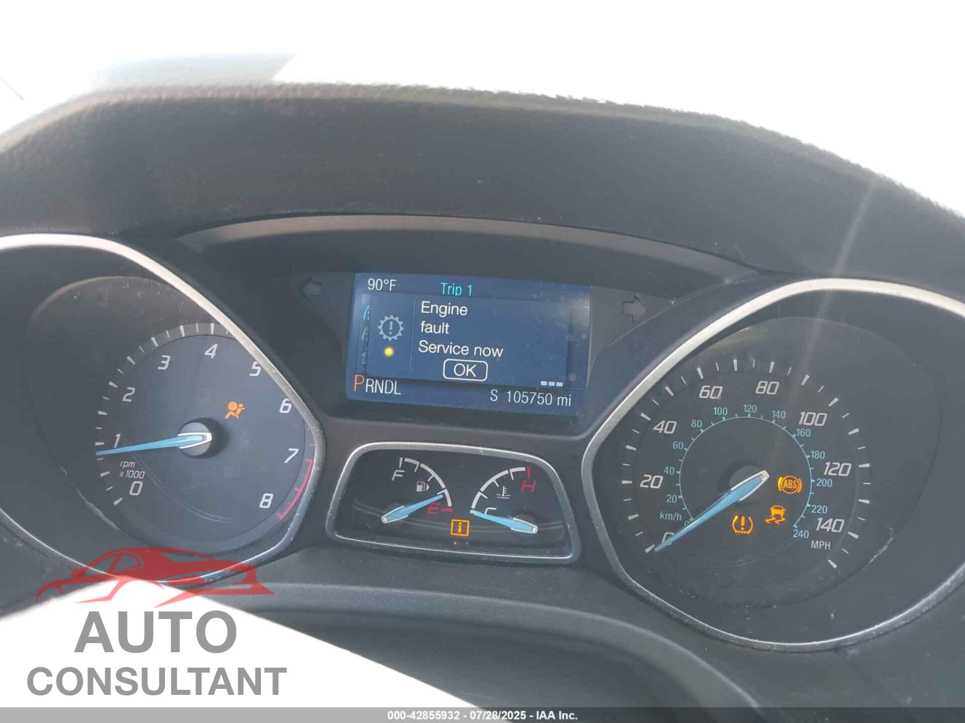 FORD FOCUS 2014 - 1FADP3K20EL157326