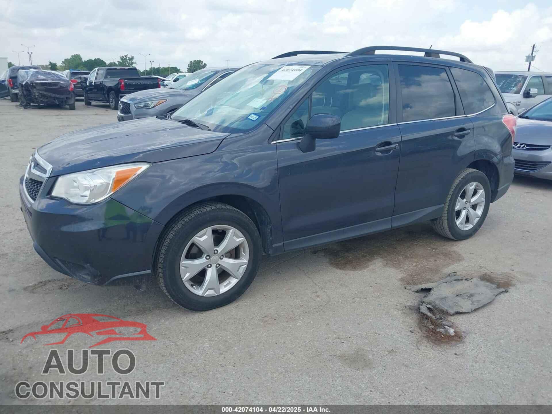SUBARU FORESTER 2014 - JF2SJAJC3EH503570