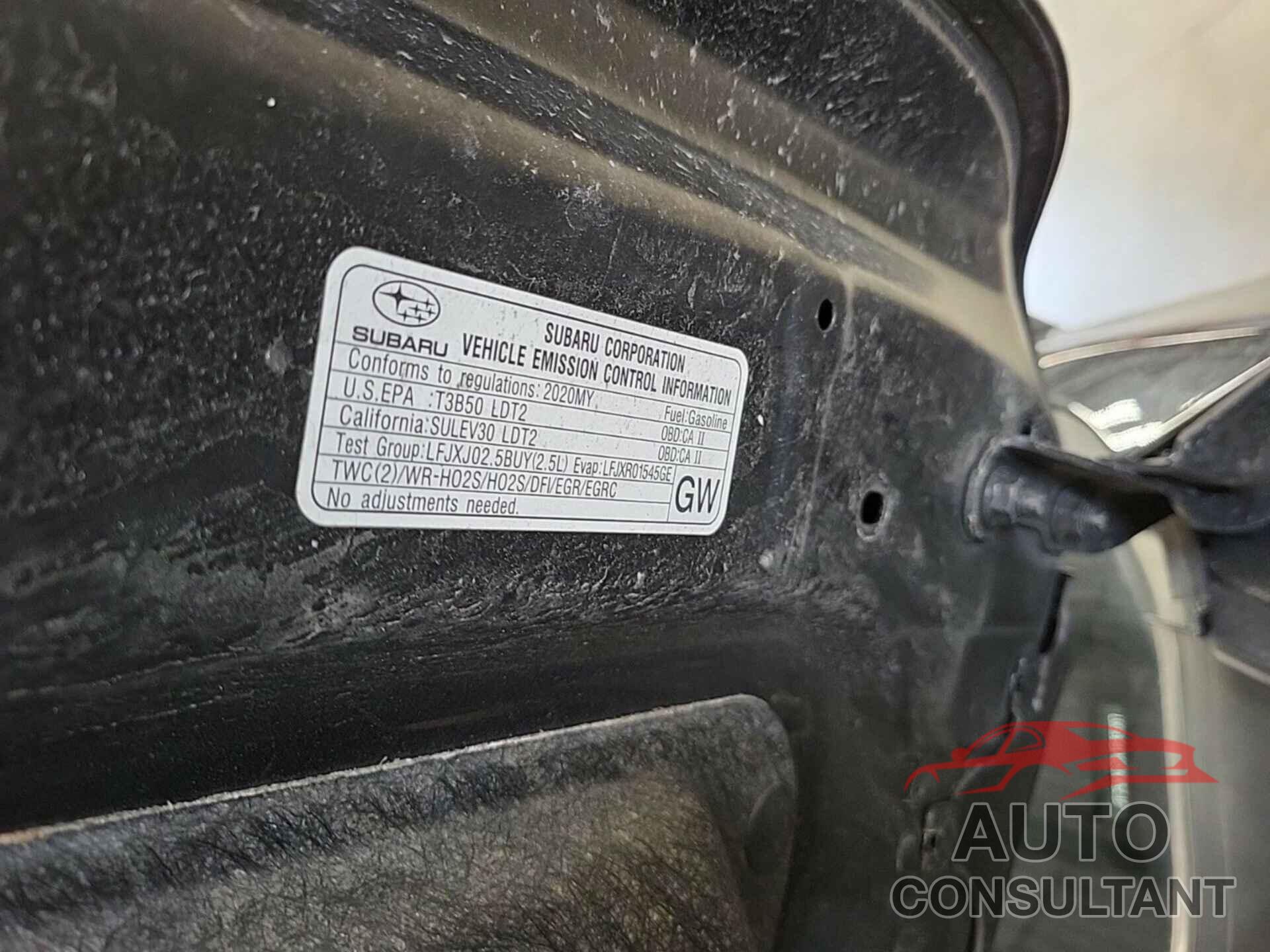 SUBARU FORESTER 2020 - JF2SKAGC8LH545007
