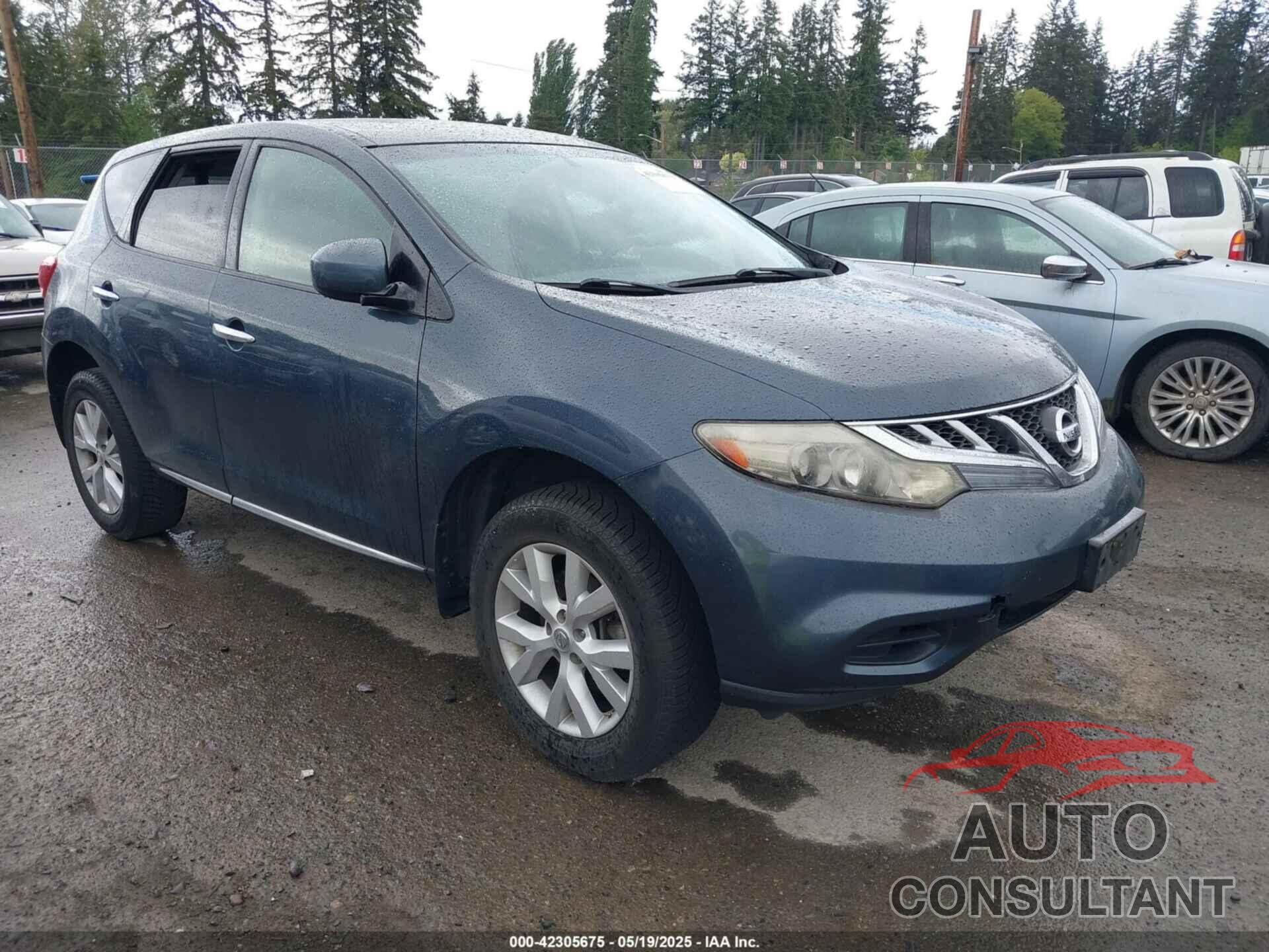 NISSAN MURANO 2011 - JN8AZ1MU0BW062760