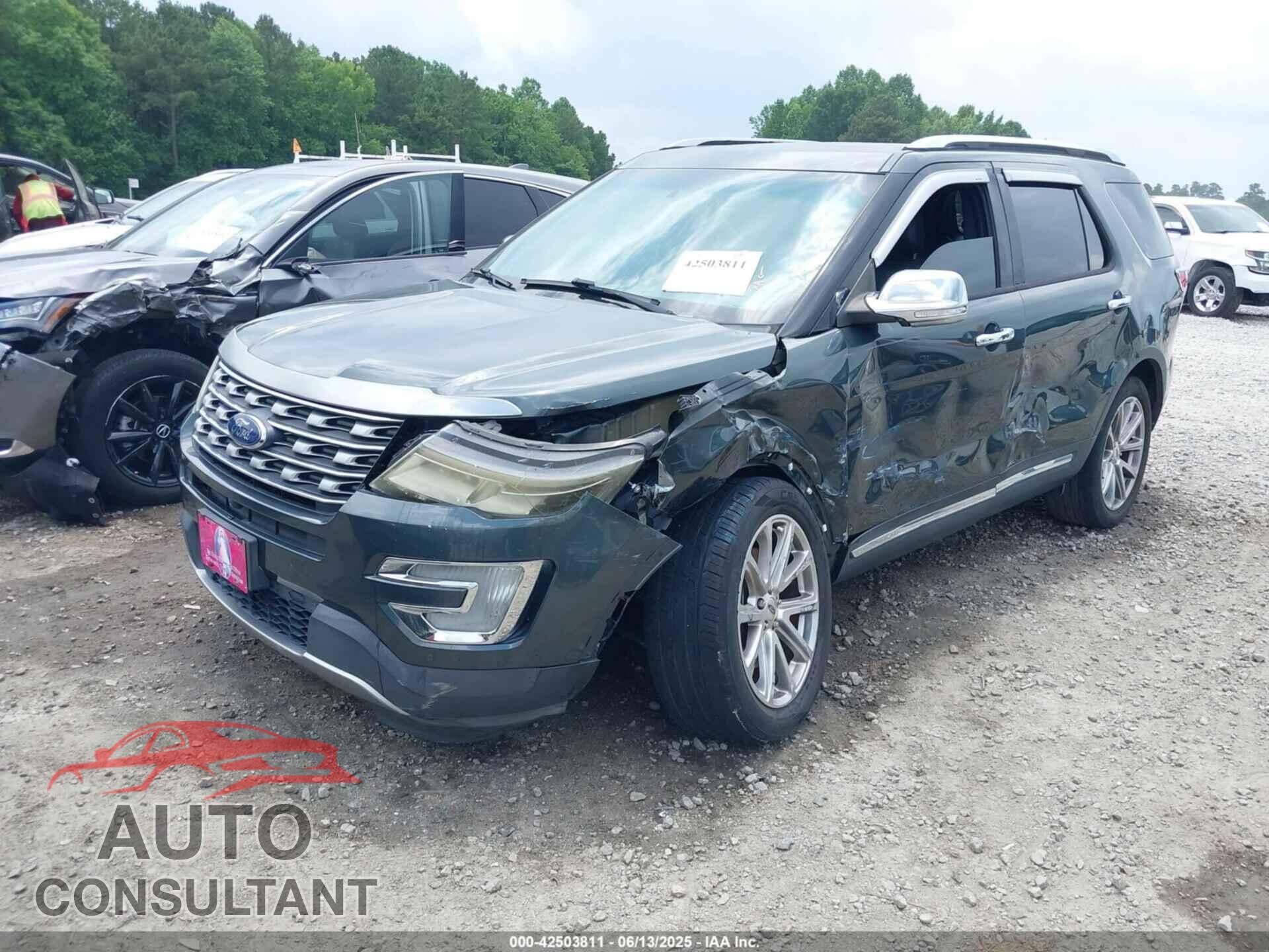 FORD EXPLORER 2016 - 1FM5K7F86GGB80717