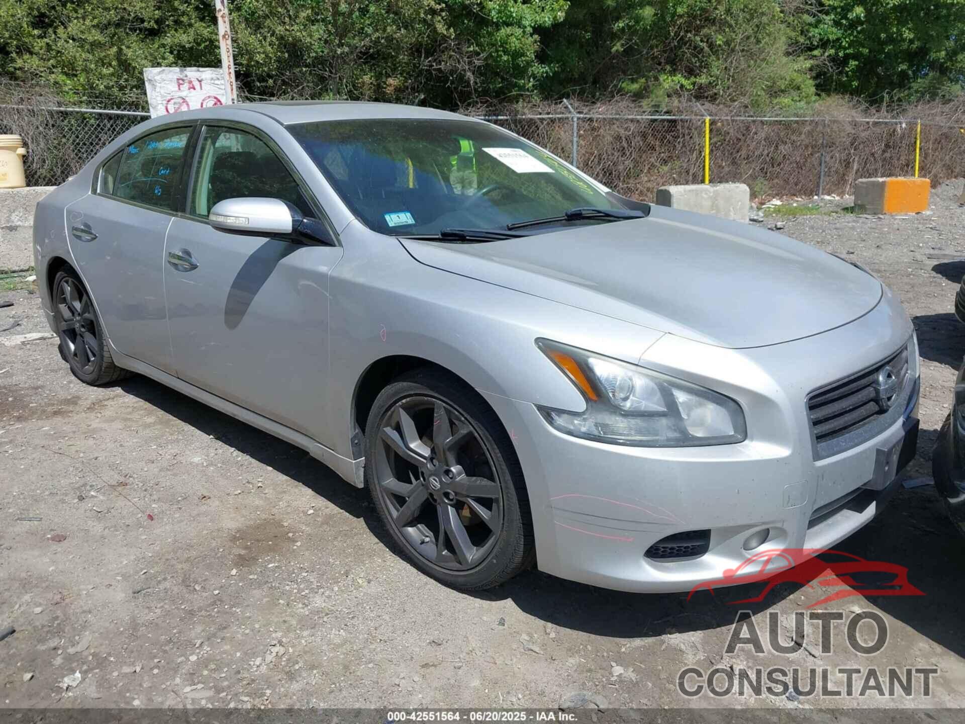 NISSAN MAXIMA 2014 - 1N4AA5AP6EC470295