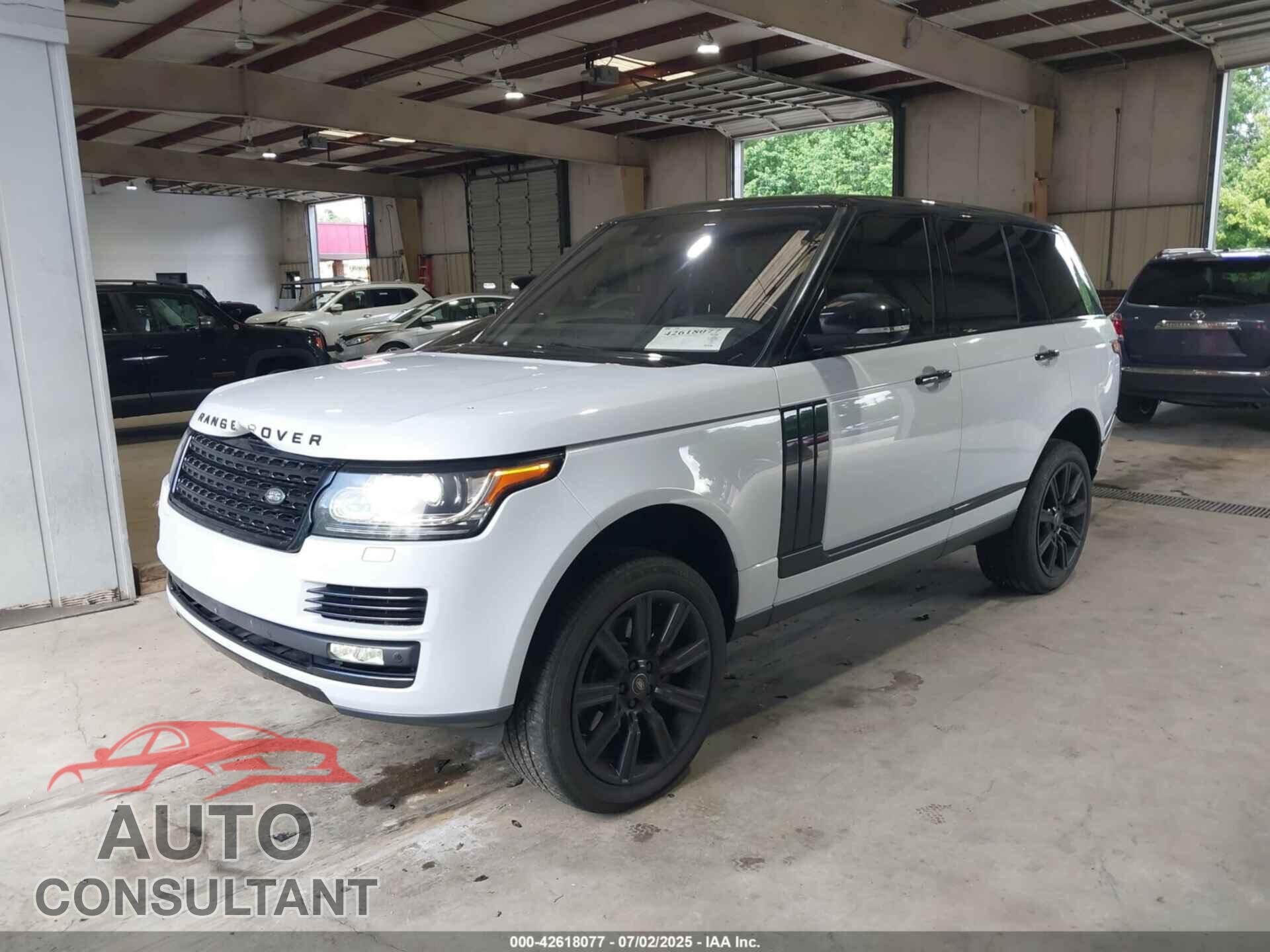 LAND ROVER RANGE ROVER 2016 - SALGS2KF7GA249348