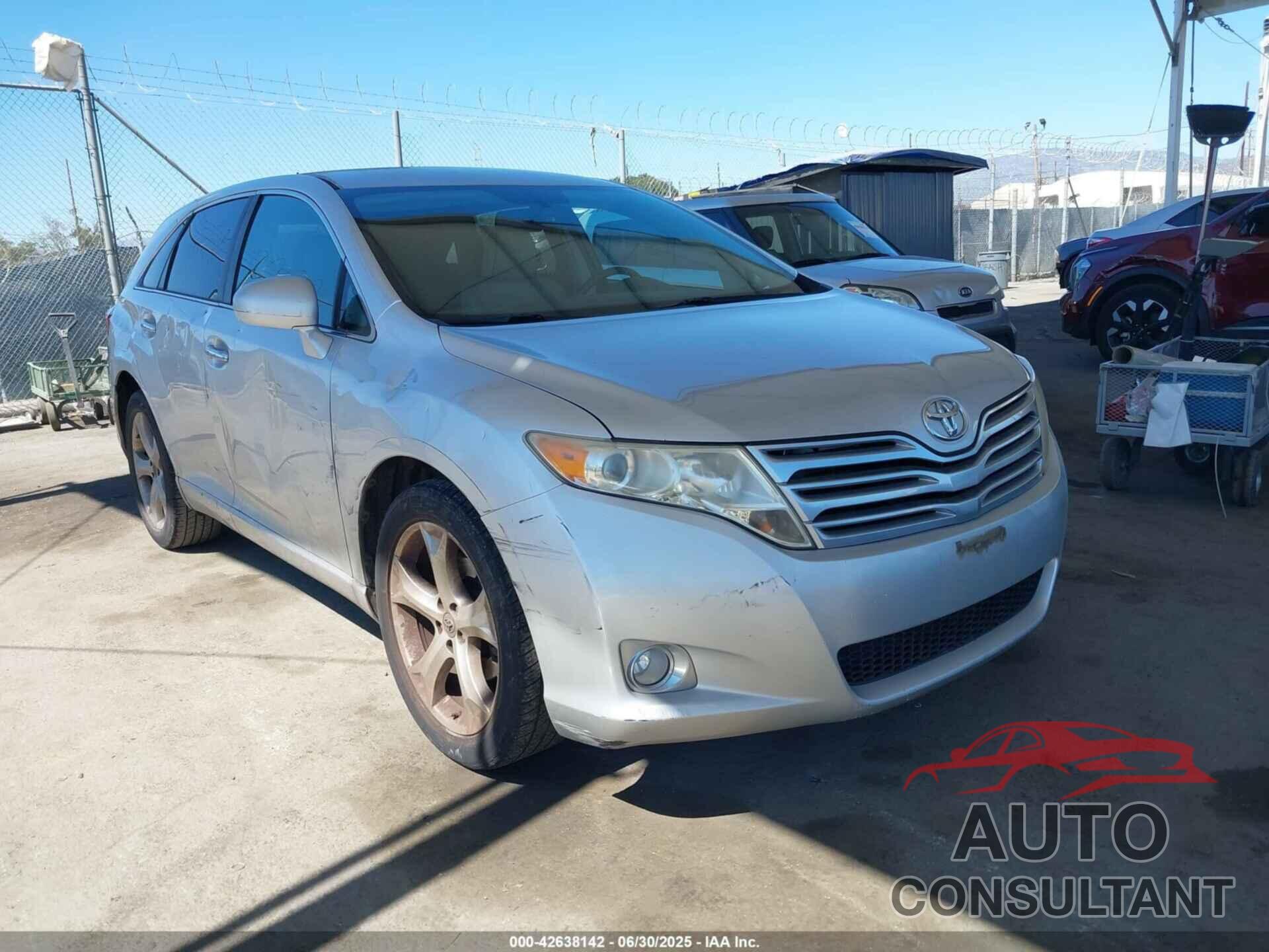 TOYOTA VENZA 2009 - 4T3ZK11A19U005277