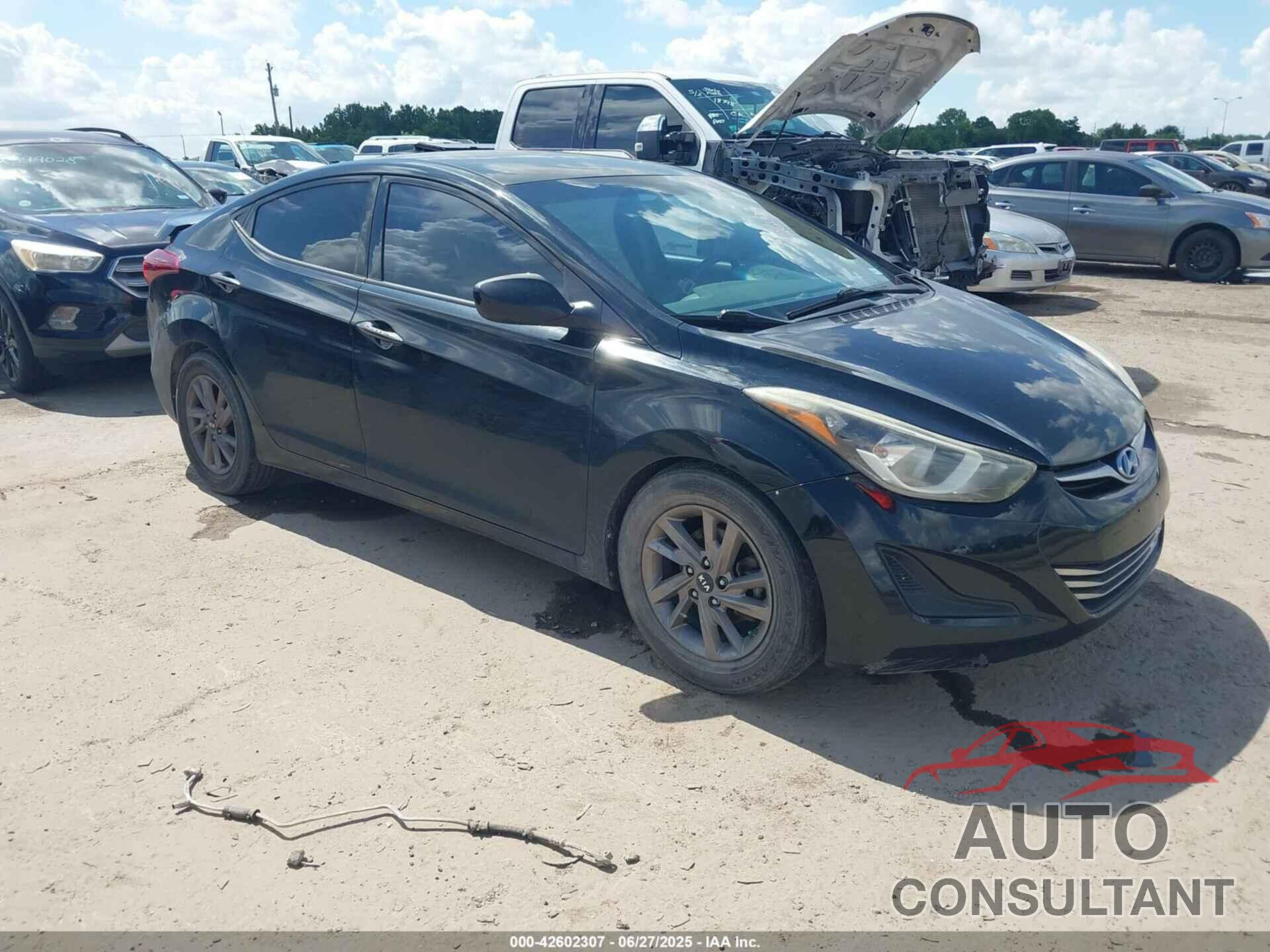 HYUNDAI ELANTRA 2016 - 5NPDH4AE0GH712842