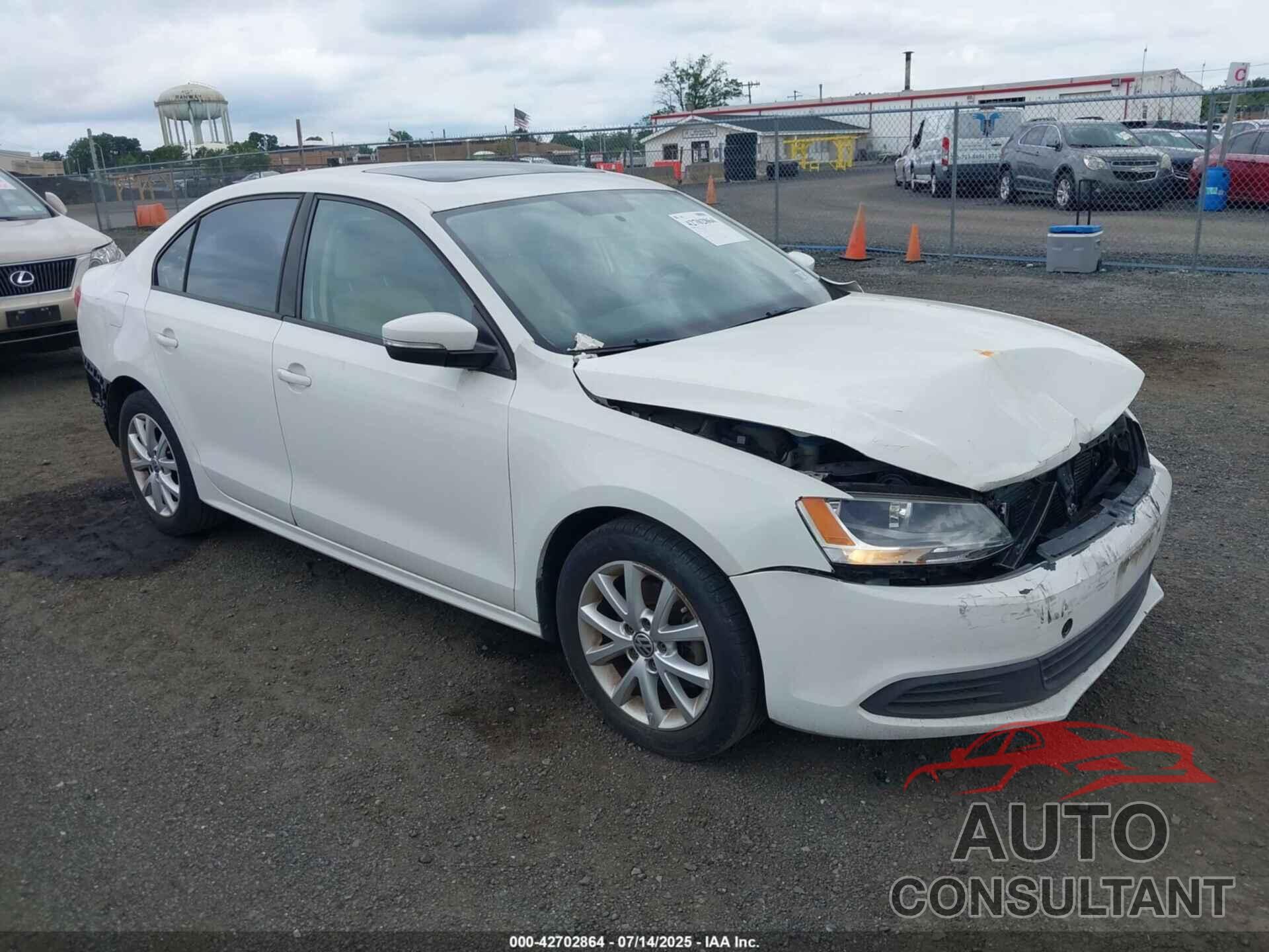 VOLKSWAGEN JETTA 2012 - 3VWDP7AJ1CM419101