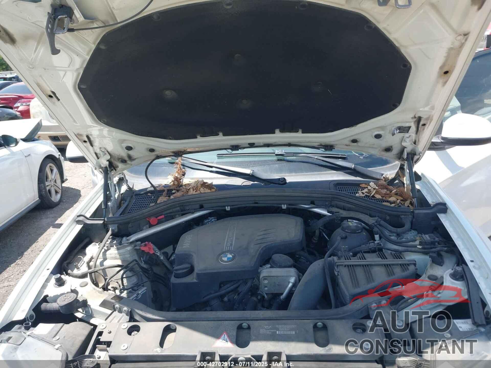 BMW X3 2015 - 5UXWX9C50F0D45458