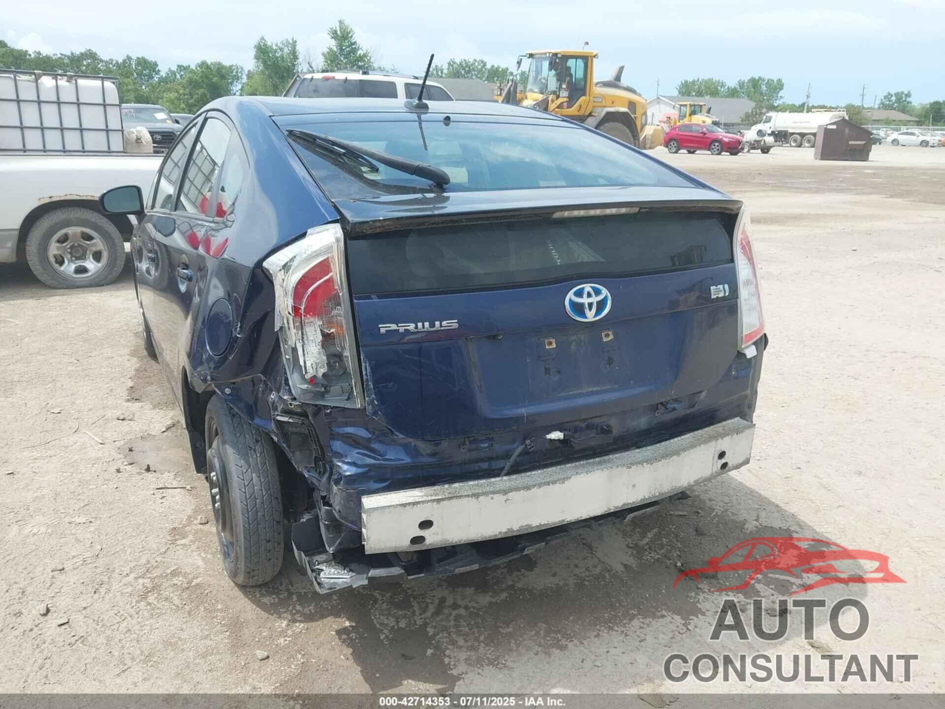 TOYOTA PRIUS 2013 - JTDKN3DU5D1676887