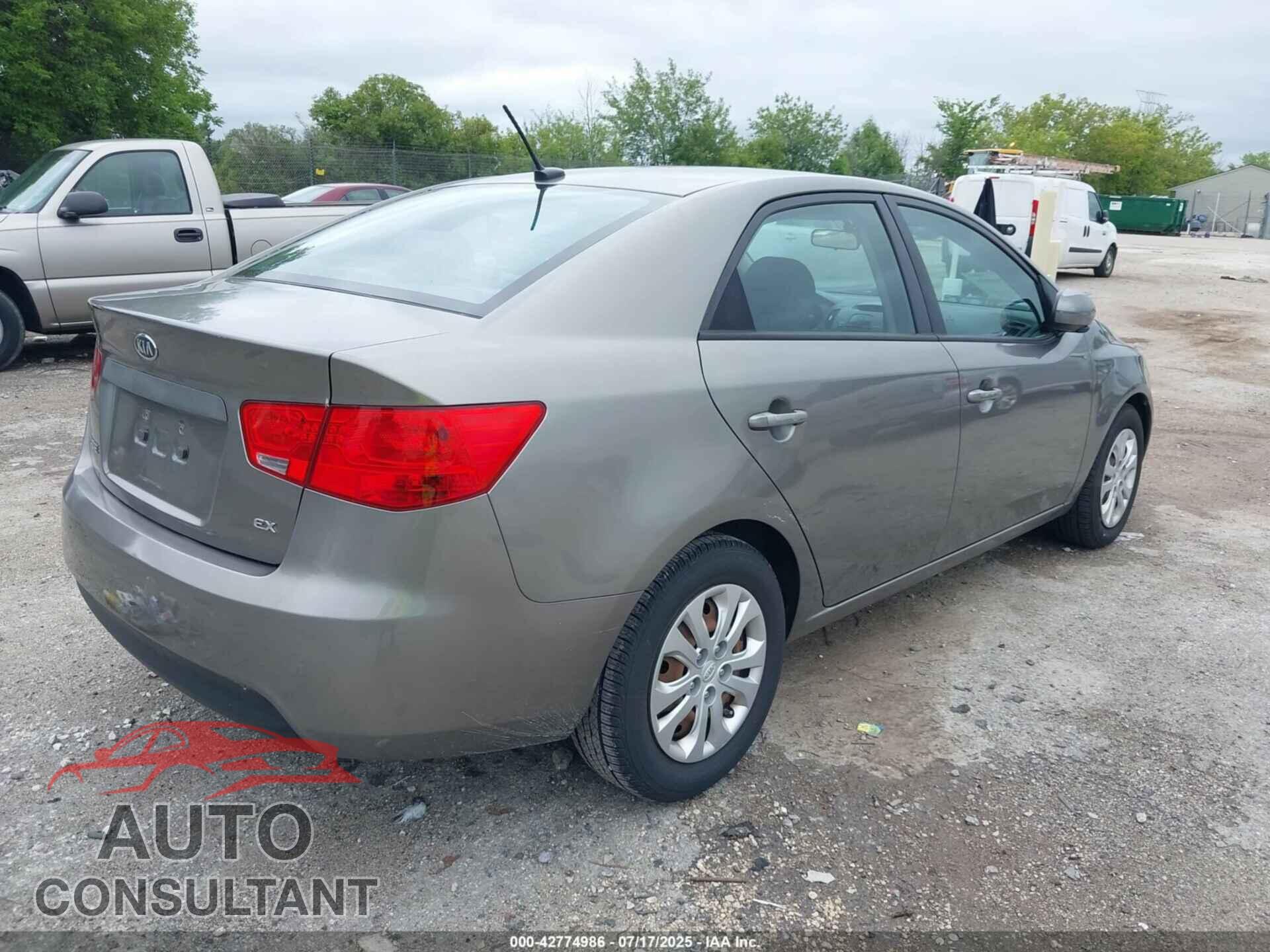 KIA FORTE 2012 - KNAFU4A20C5488859
