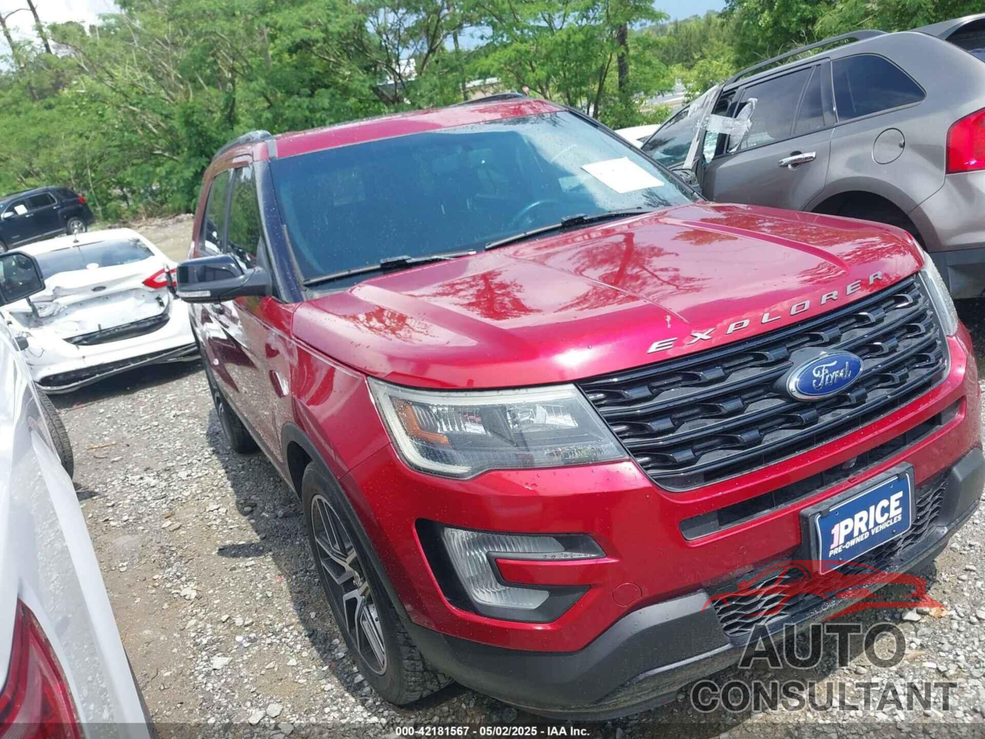 FORD EXPLORER 2016 - 1FM5K8GT1GGB85946