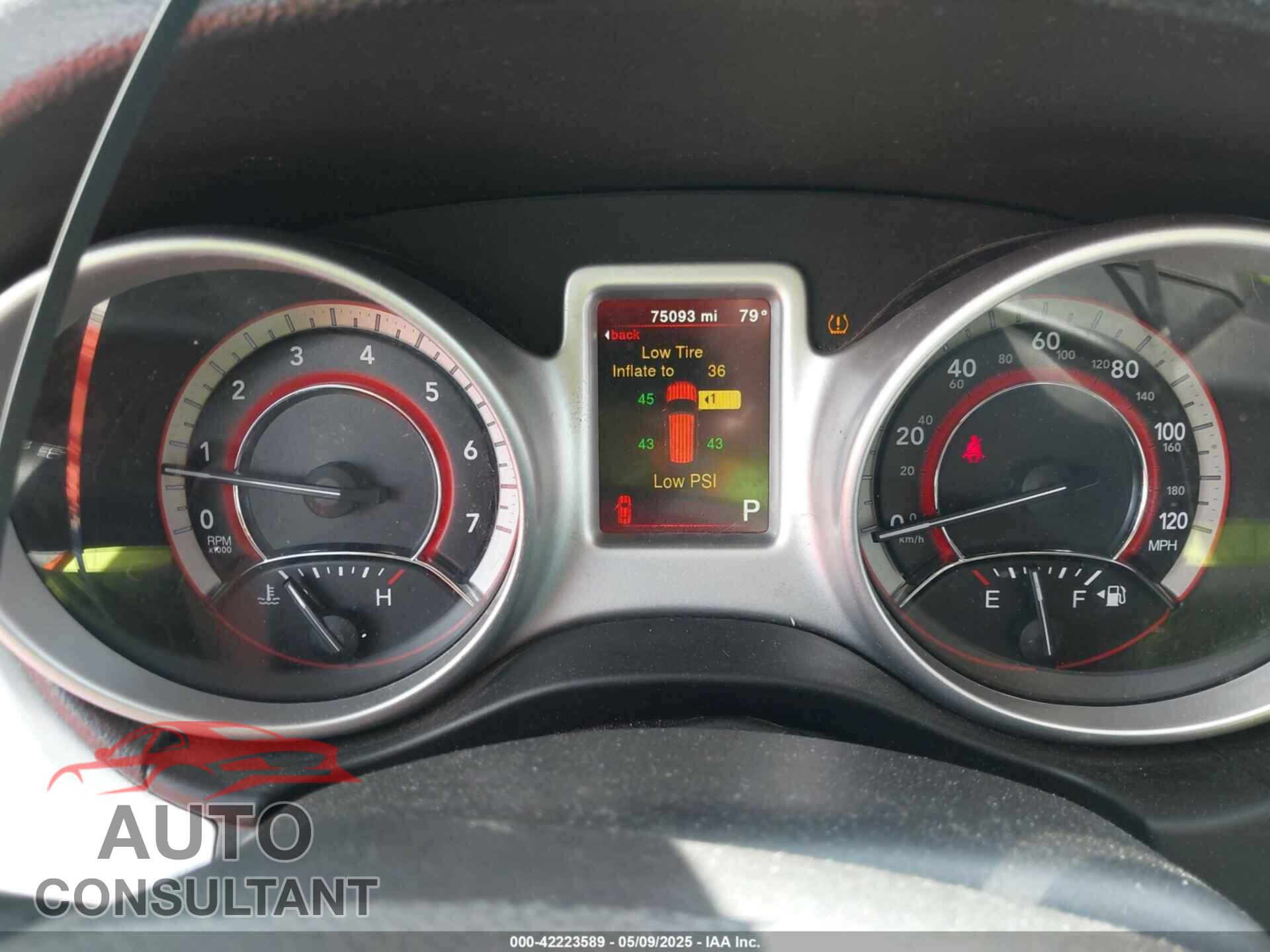 DODGE JOURNEY 2017 - 3C4PDCBG5HT537282