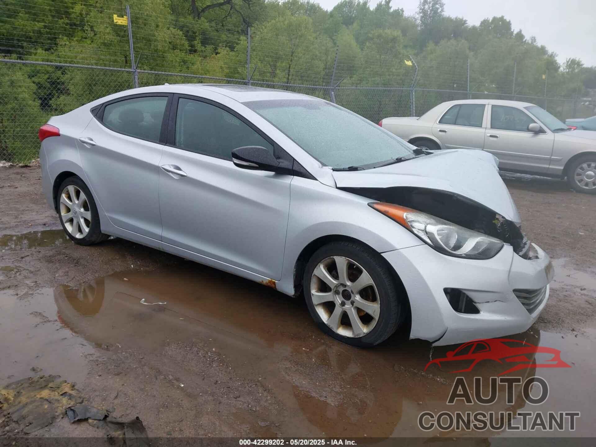 HYUNDAI ELANTRA 2012 - 5NPDH4AE1CH081237