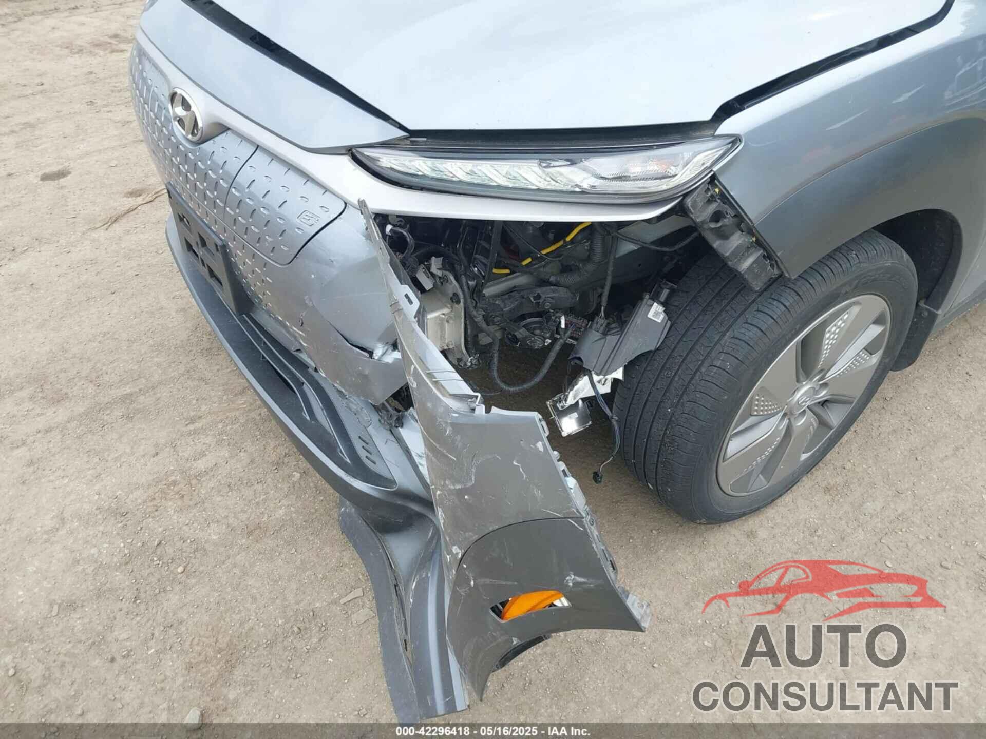 HYUNDAI KONA ELECTRIC 2021 - KM8K33AG1MU127234