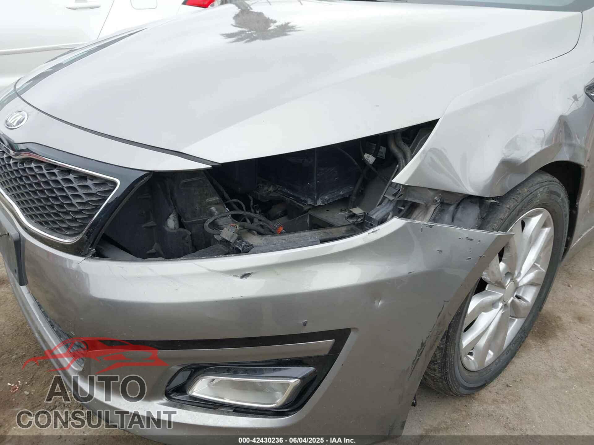KIA OPTIMA 2015 - 5XXGN4A71FG509122
