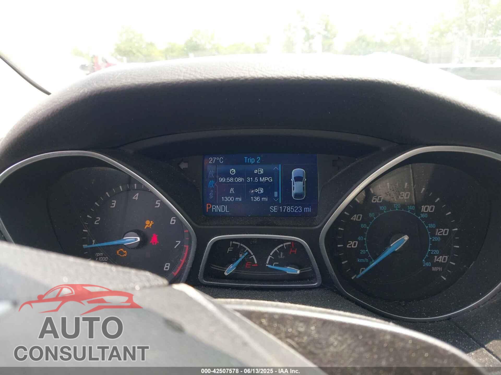 FORD FOCUS 2014 - 1FADP3F23EL334753