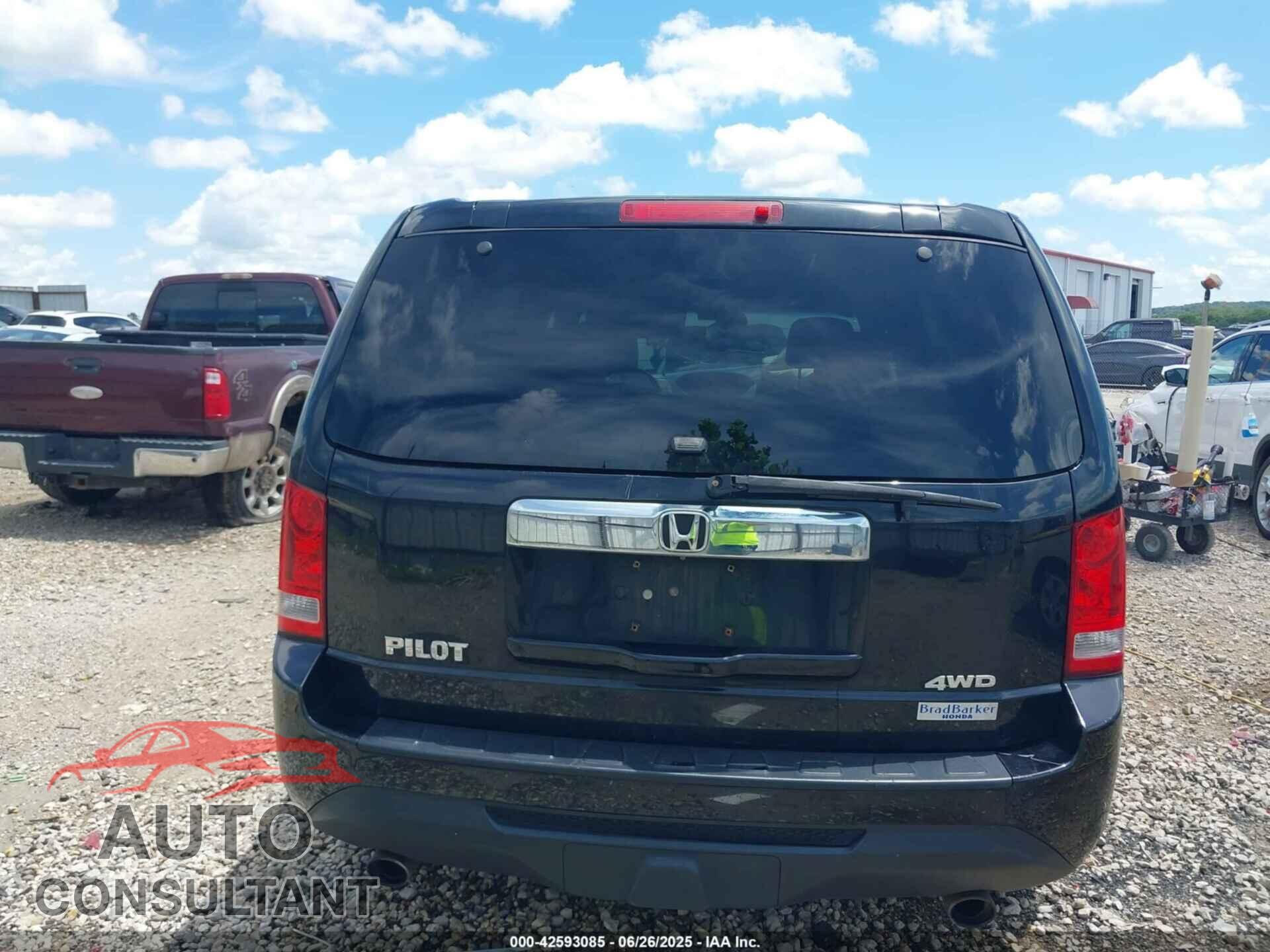 HONDA PILOT 2013 - 5FNYF4H54DB037536