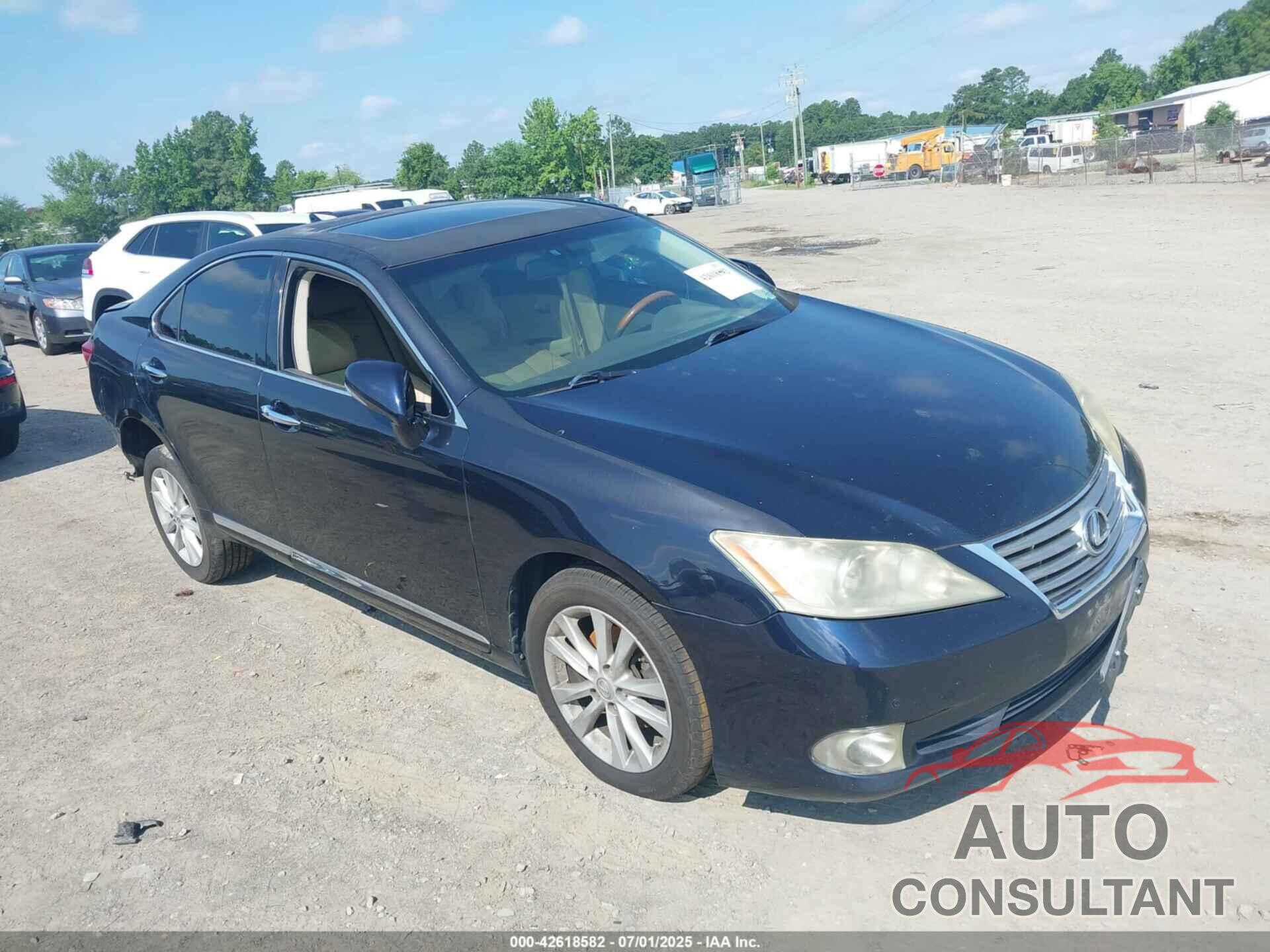 LEXUS ES 350 2010 - JTHBK1EG4A2345390