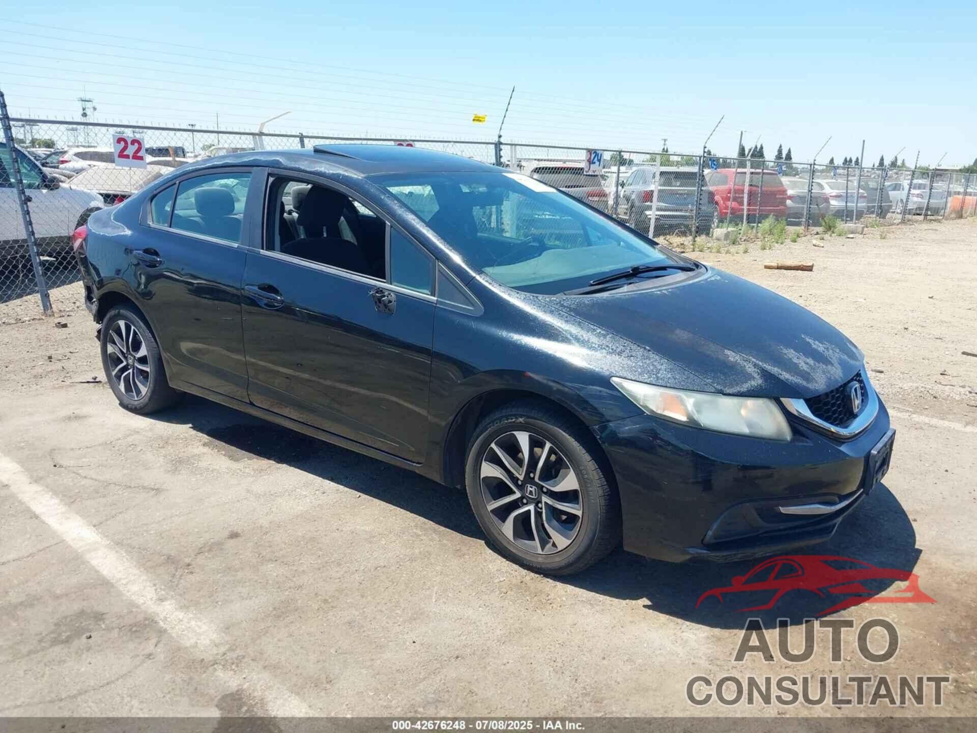 HONDA CIVIC 2013 - 2HGFB2F87DH521281