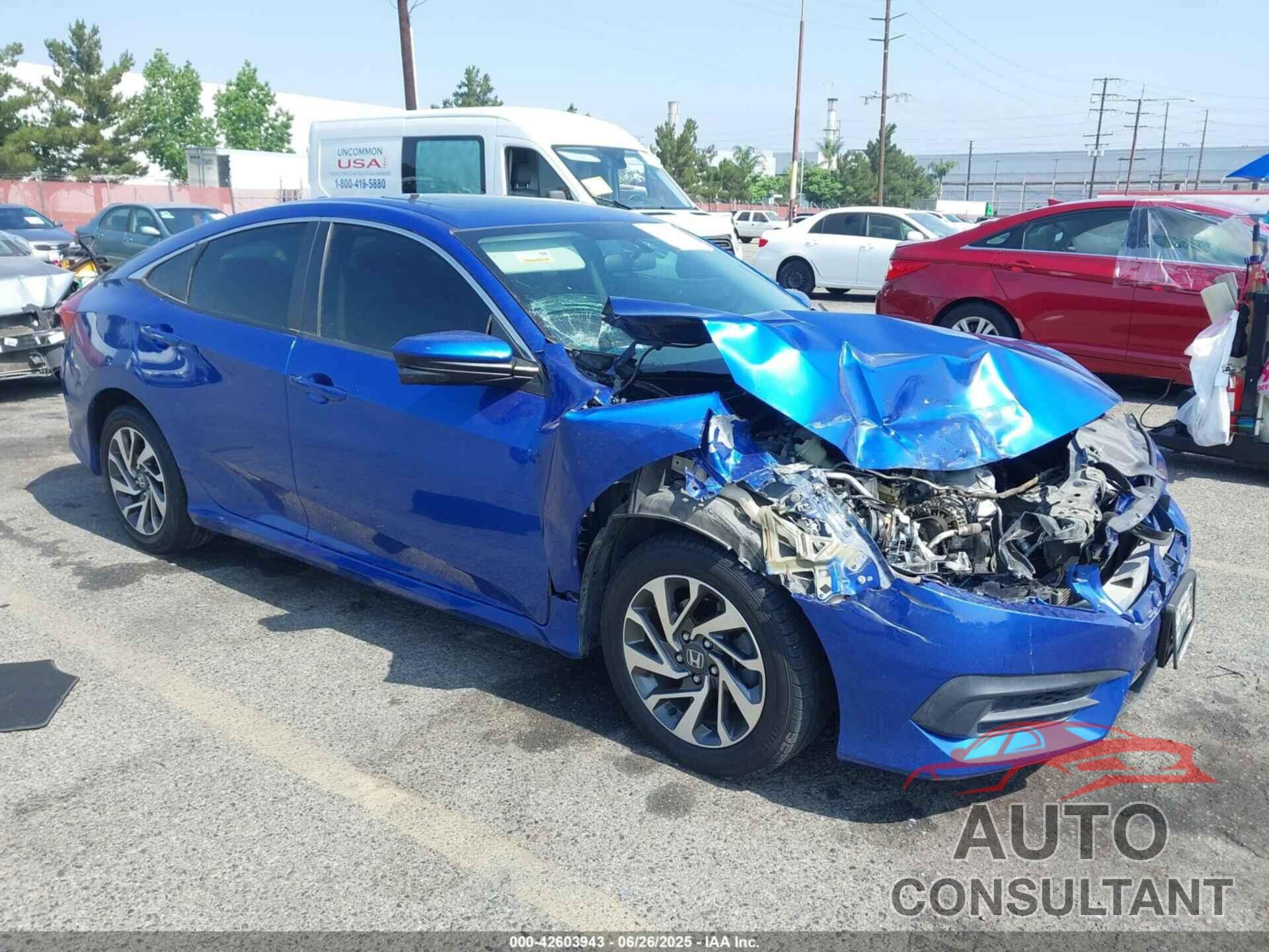 HONDA CIVIC 2017 - 2HGFC2F72HH500722
