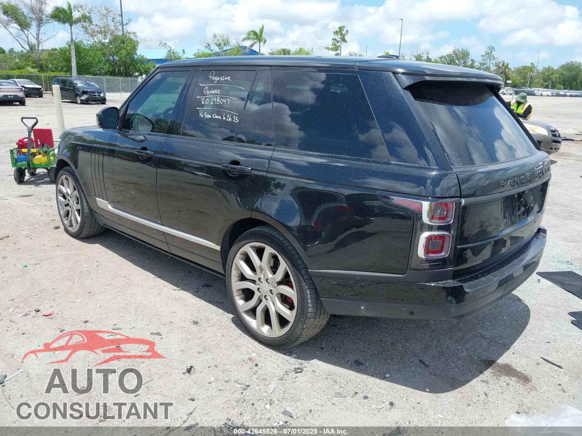 LAND ROVER RANGE ROVER 2015 - SALGS2VF9FA218676