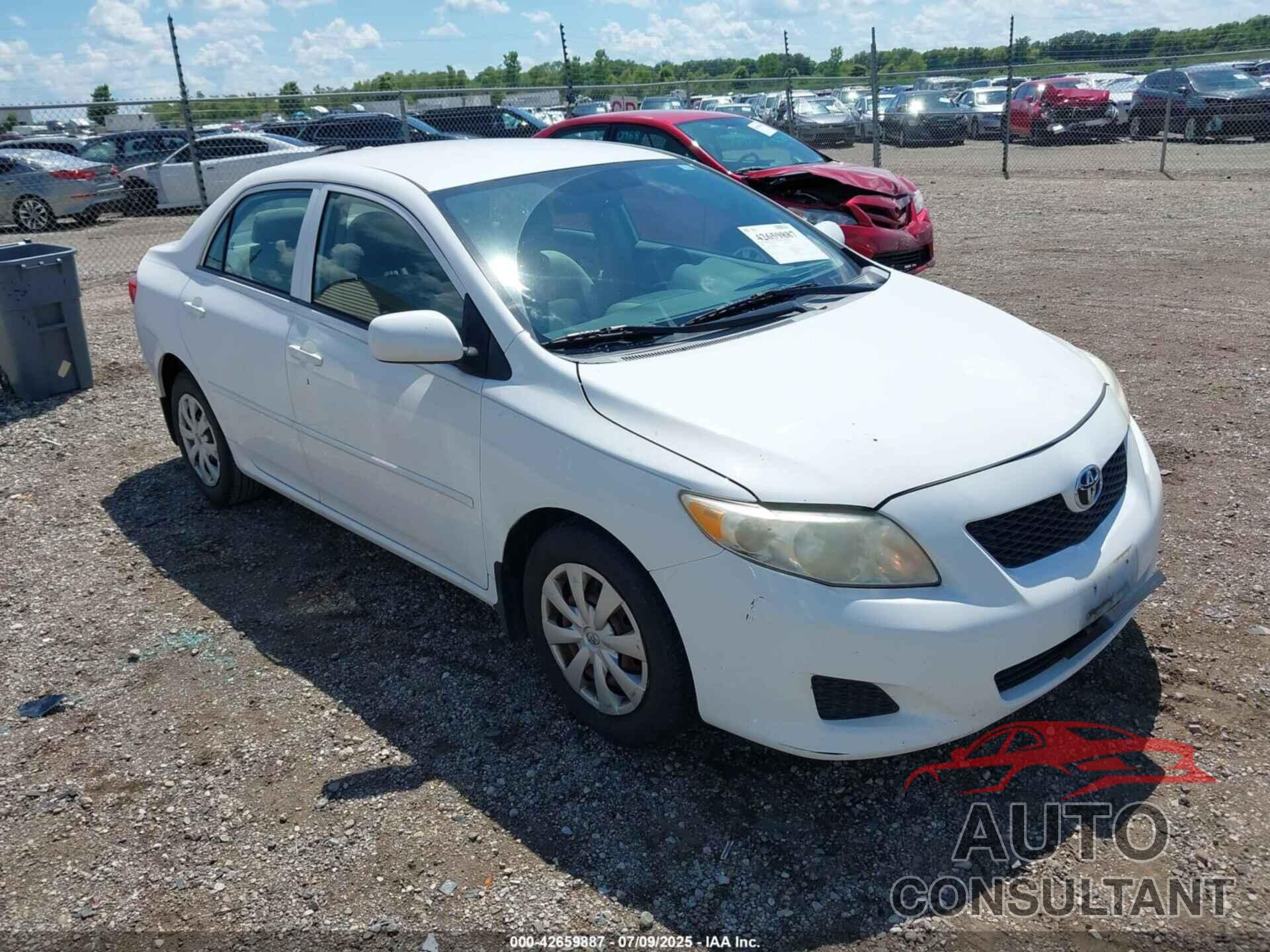 TOYOTA COROLLA 2009 - 1NXBU40E19Z050990