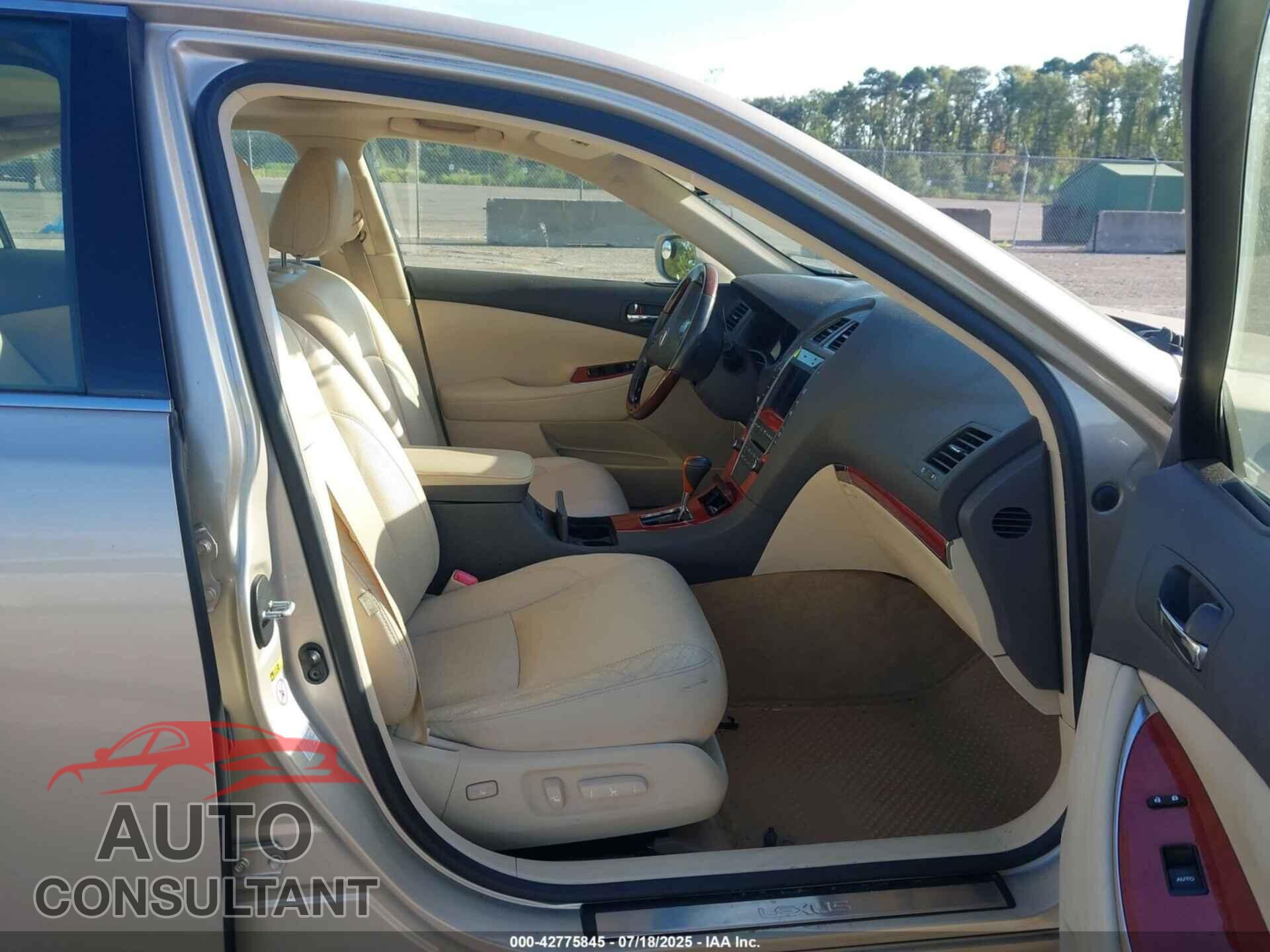 LEXUS ES 350 2012 - JTHBK1EG1C2496500
